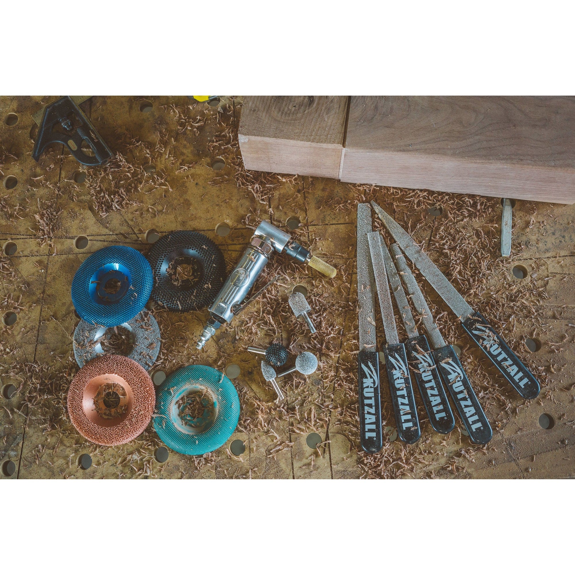 Original Flame Burr, 1/4" Shaft, Coarse (1/2" x 1") alt 0