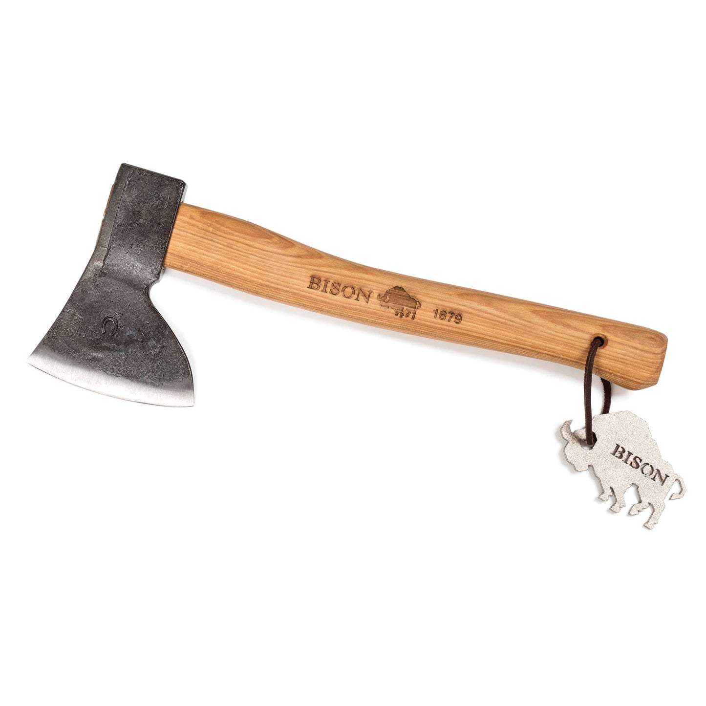 Hunters Hatchet with Leather Sheath - 13" Handle alt 1
