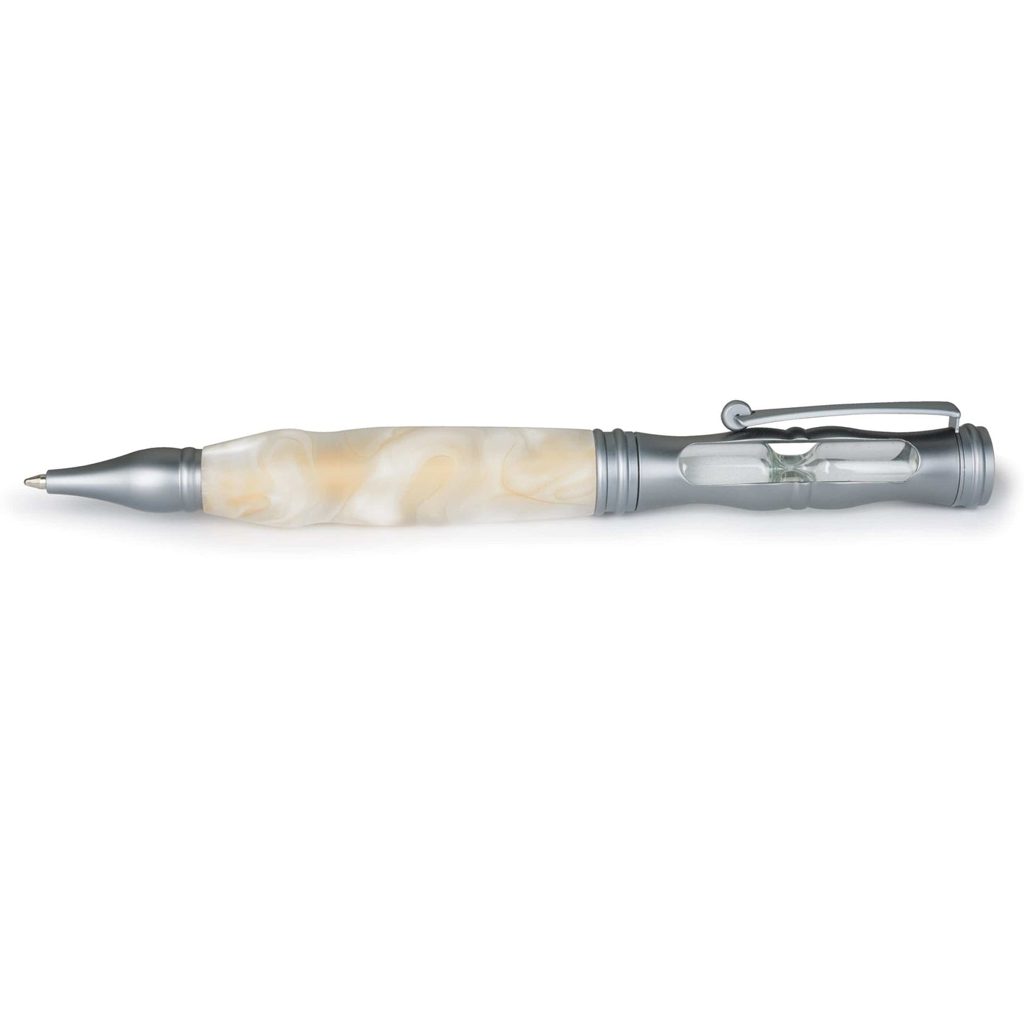 Hourglass Pen Kit Flat Chrome alt 0