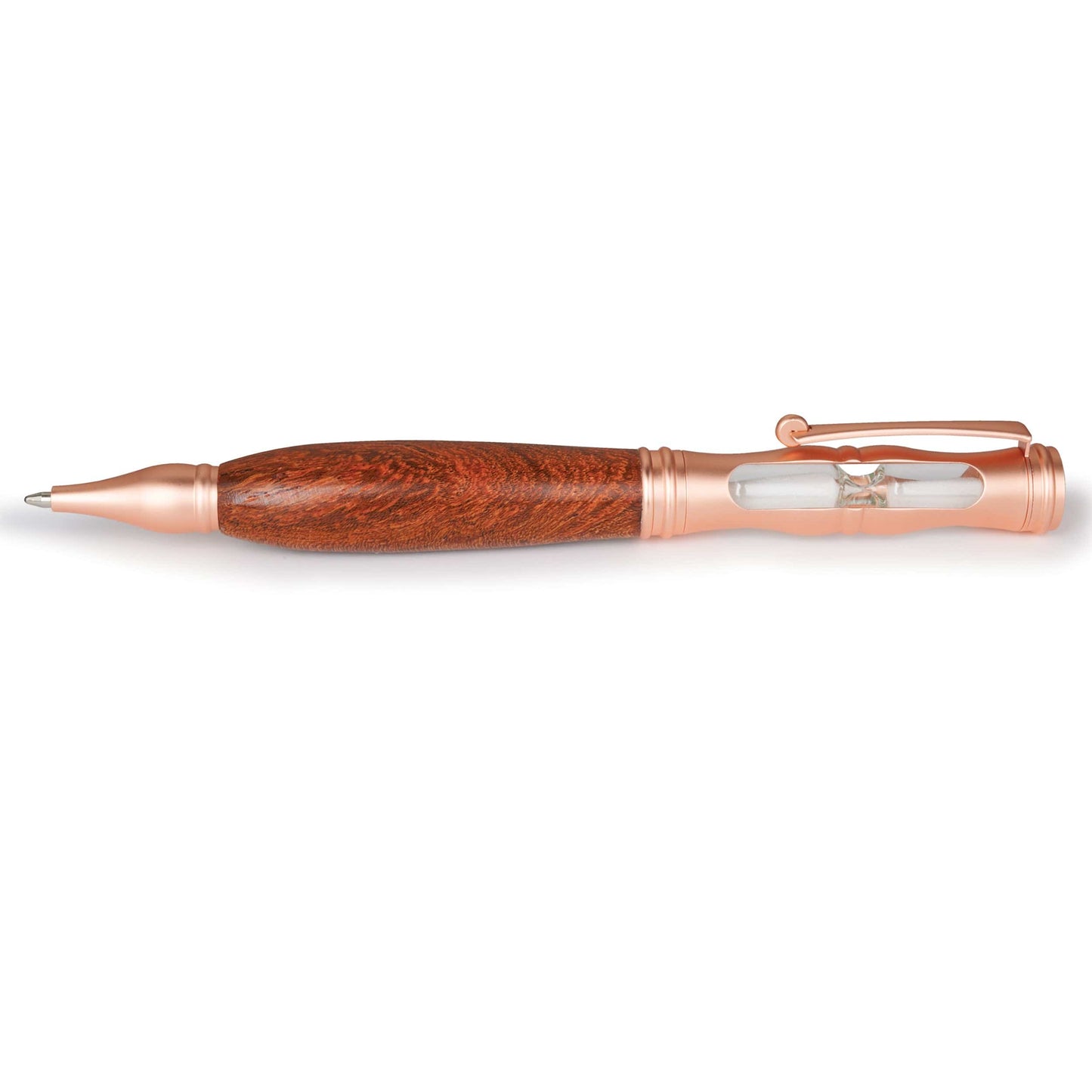 Hourglass Pen Kit Flat Rose Gold alt 0