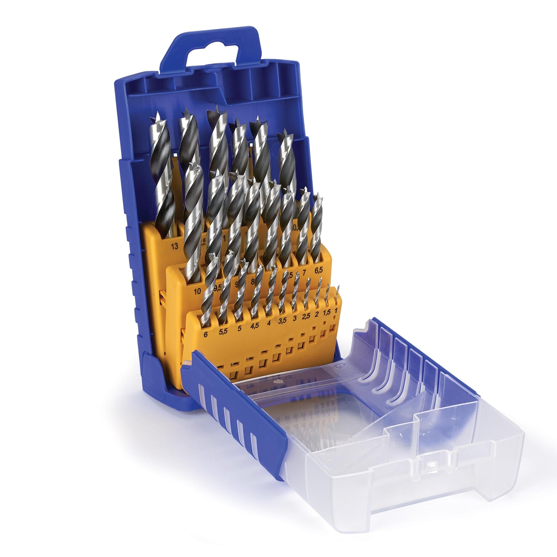 FISCH 25pc Metric Brad Point Drill Index alt 0