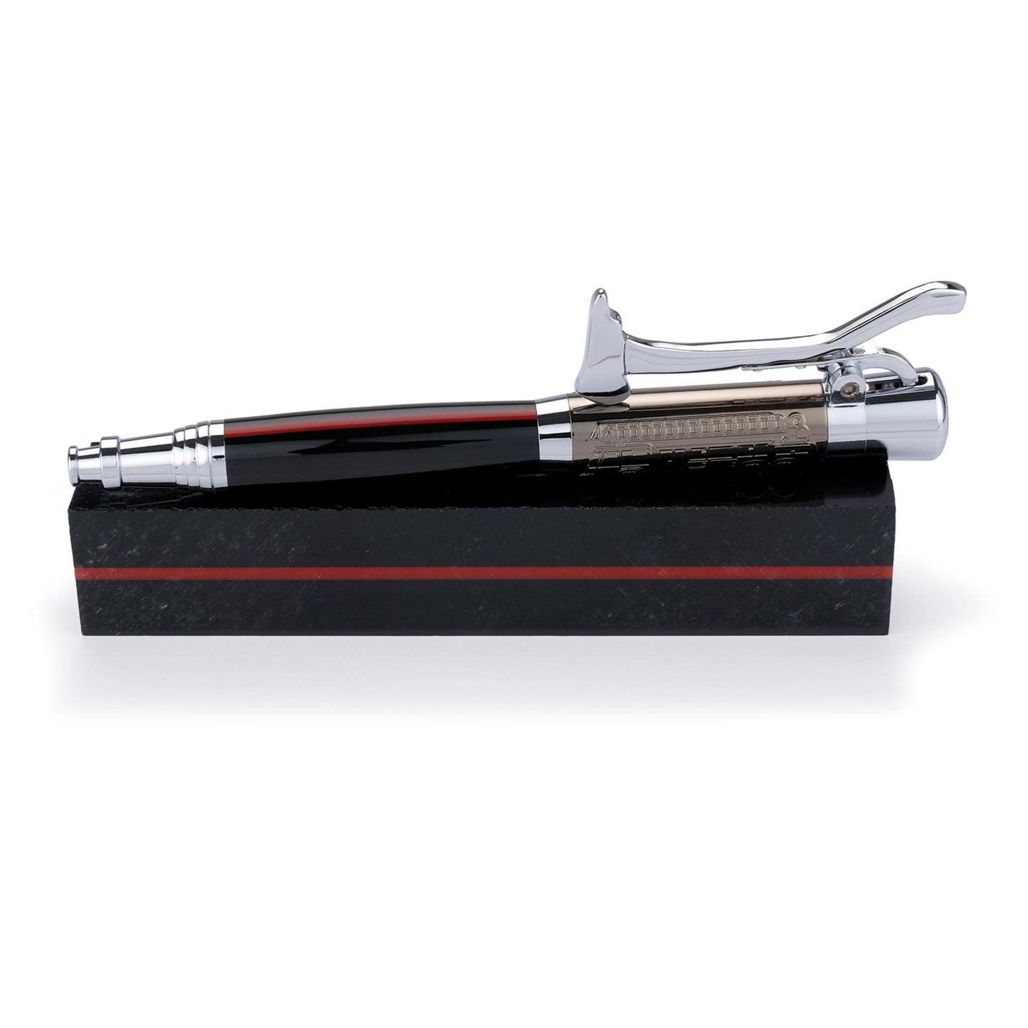 Acrylic Pen Blank Thin Red Line alt 0