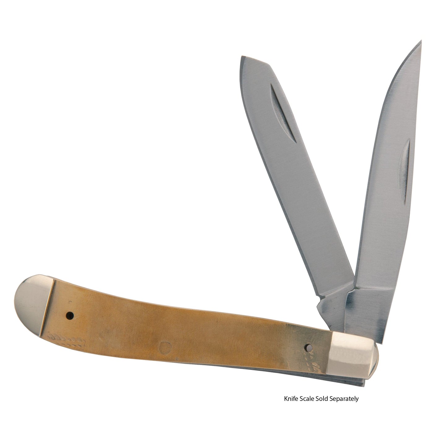 Trapper Two Blade Pocketknife for Hunting and Fishing - 6-7/8" - Unfinished Kit alt 0