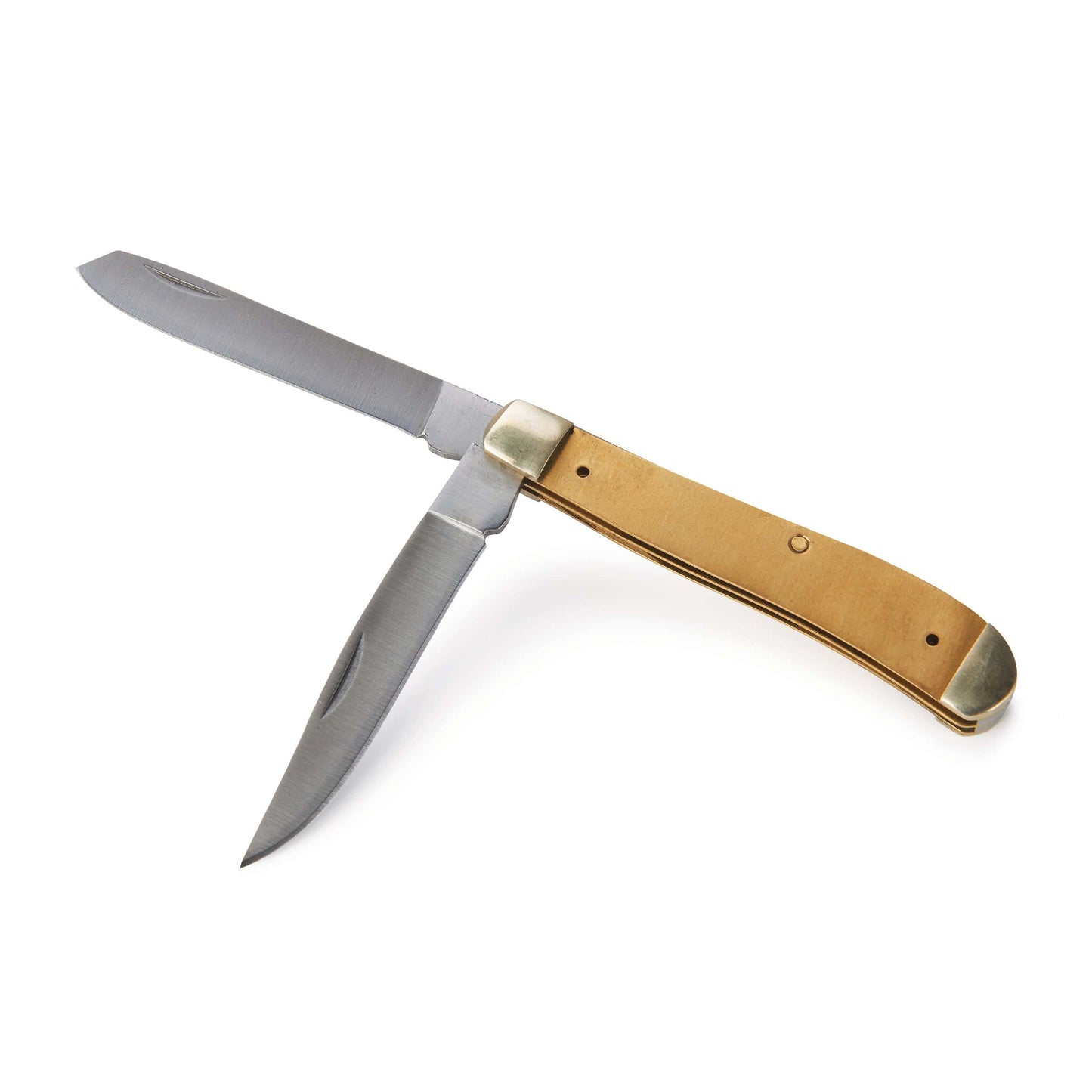 Trapper Two Blade Pocketknife for Hunting and Fishing - 6-7/8" - Unfinished Kit alt 0