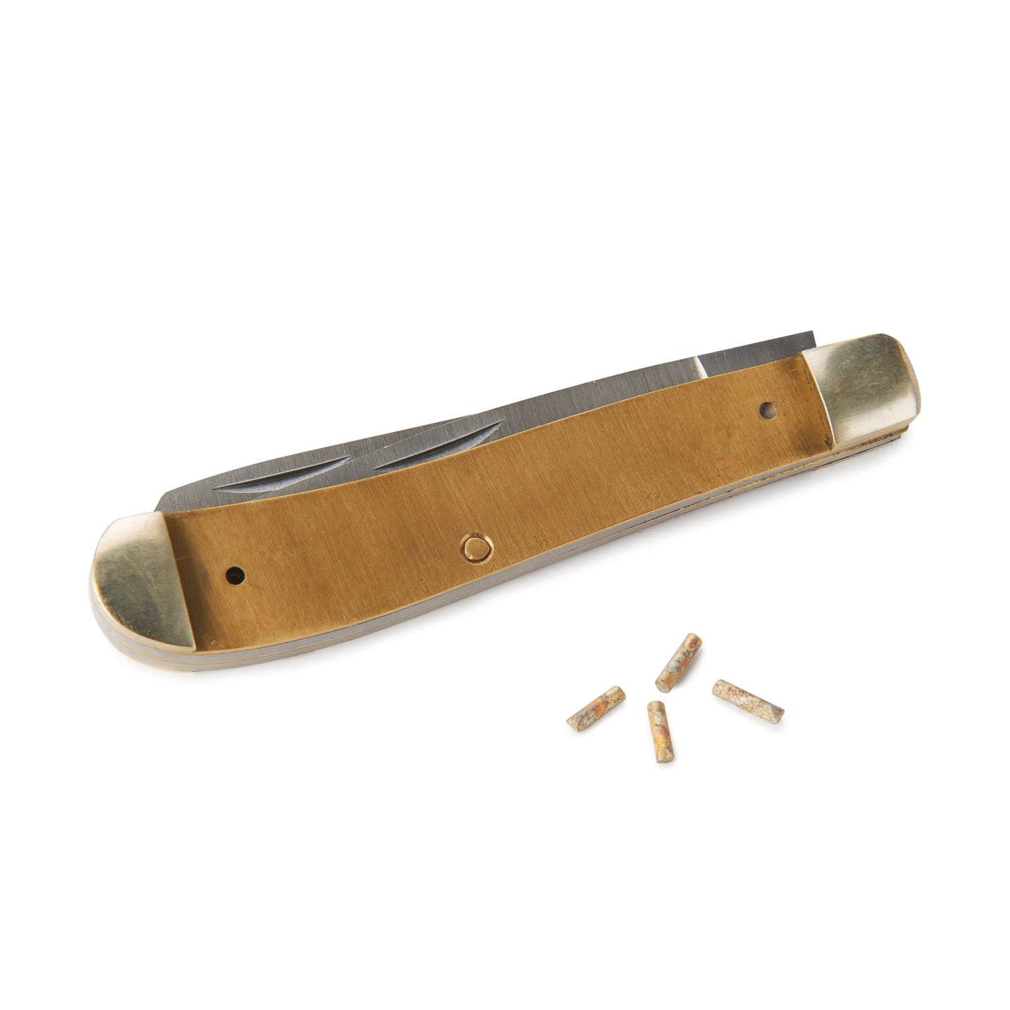 Trapper Two Blade Pocketknife for Hunting and Fishing - 6-7/8" - Unfinished Kit alt 0