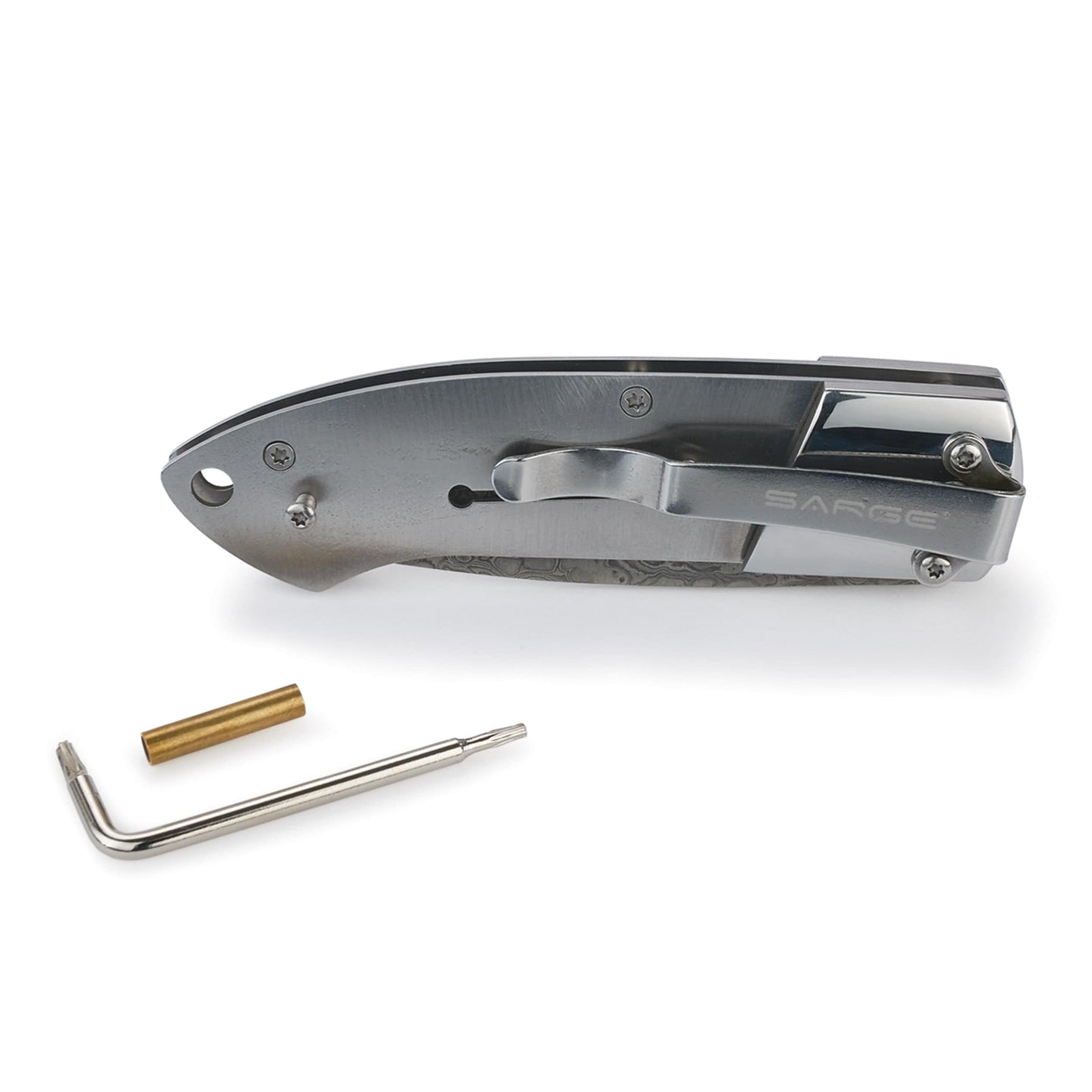 Brave 69 Pocketknife for Hunting and Fishing - 7" - Unfinished Kit alt 0