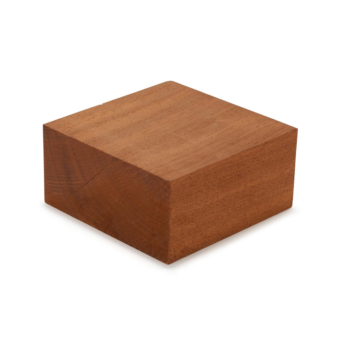 Mahogany Genuine 6 x 6 x 3 alt 0