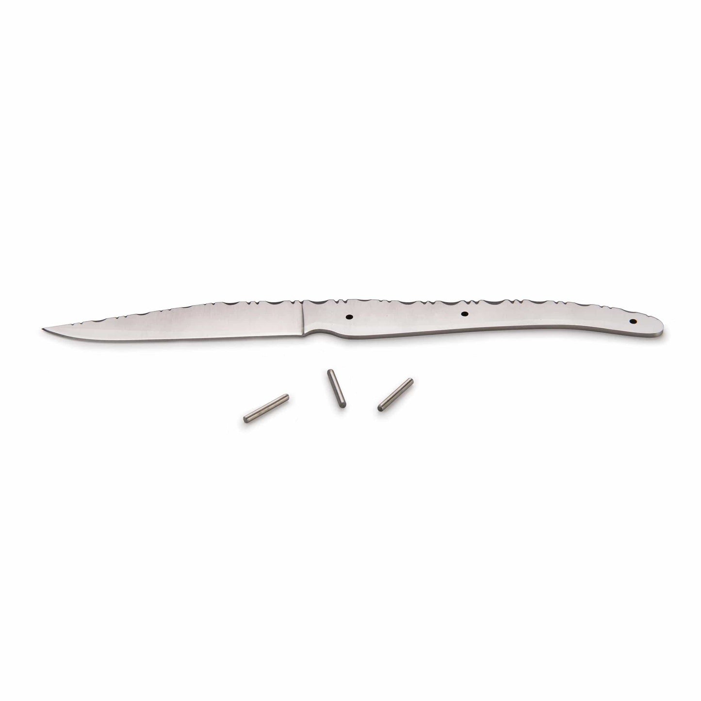 European Style Steak Knife - 8-1/2" - SS - Unfinished Kit alt 0