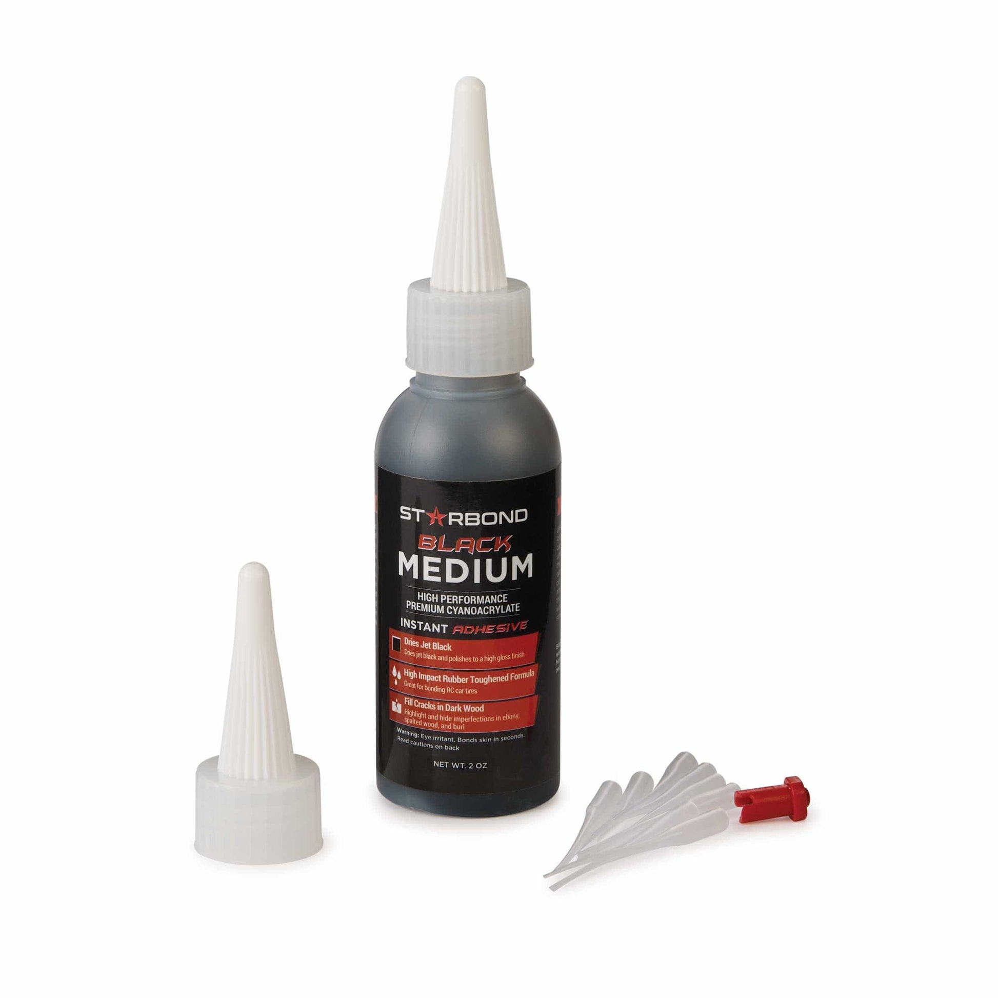 KE-150 Black CA Glue - Medium - 2 oz alt 0