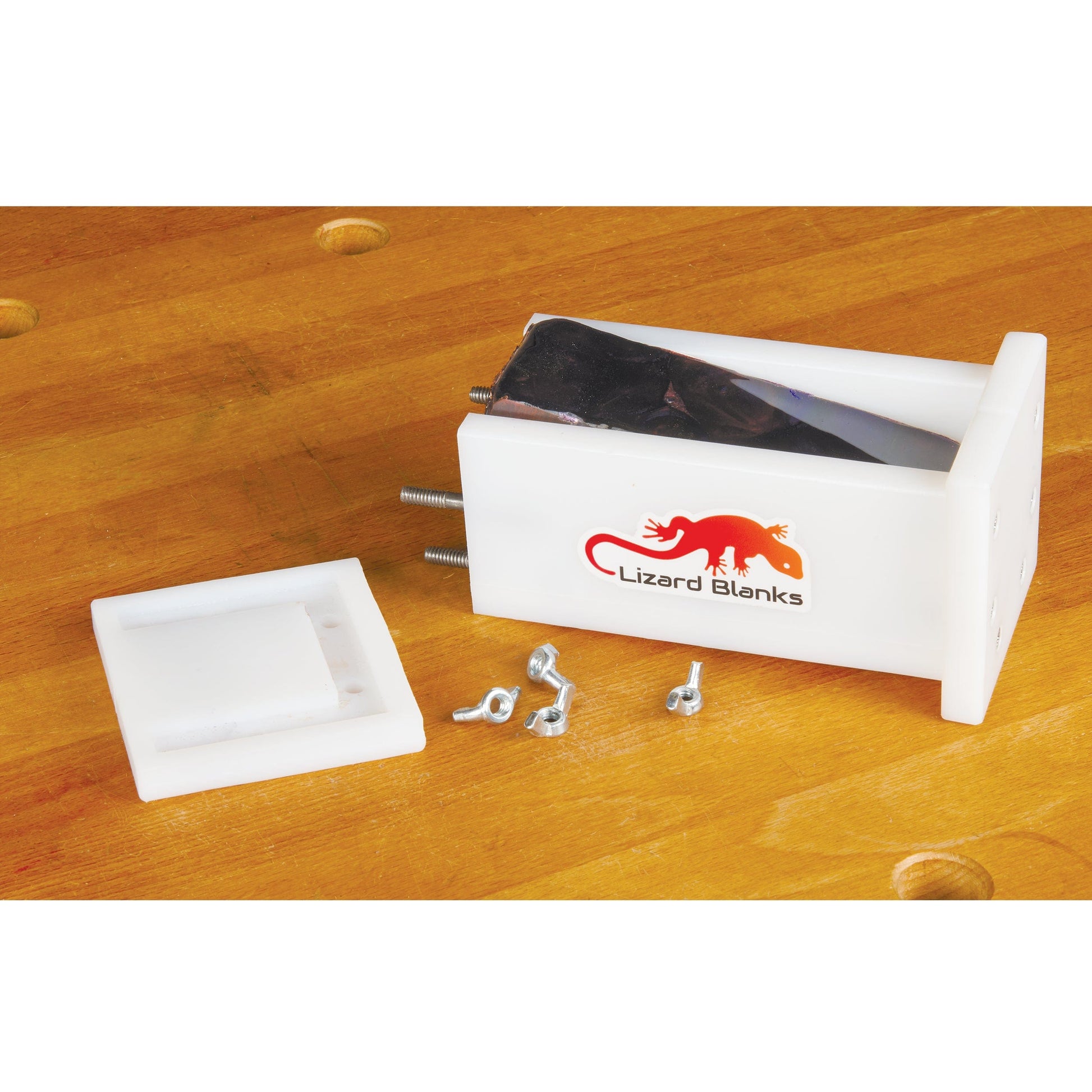 Lizard Blank 2x2x6 GEN 2 Knife Block Mold alt 4