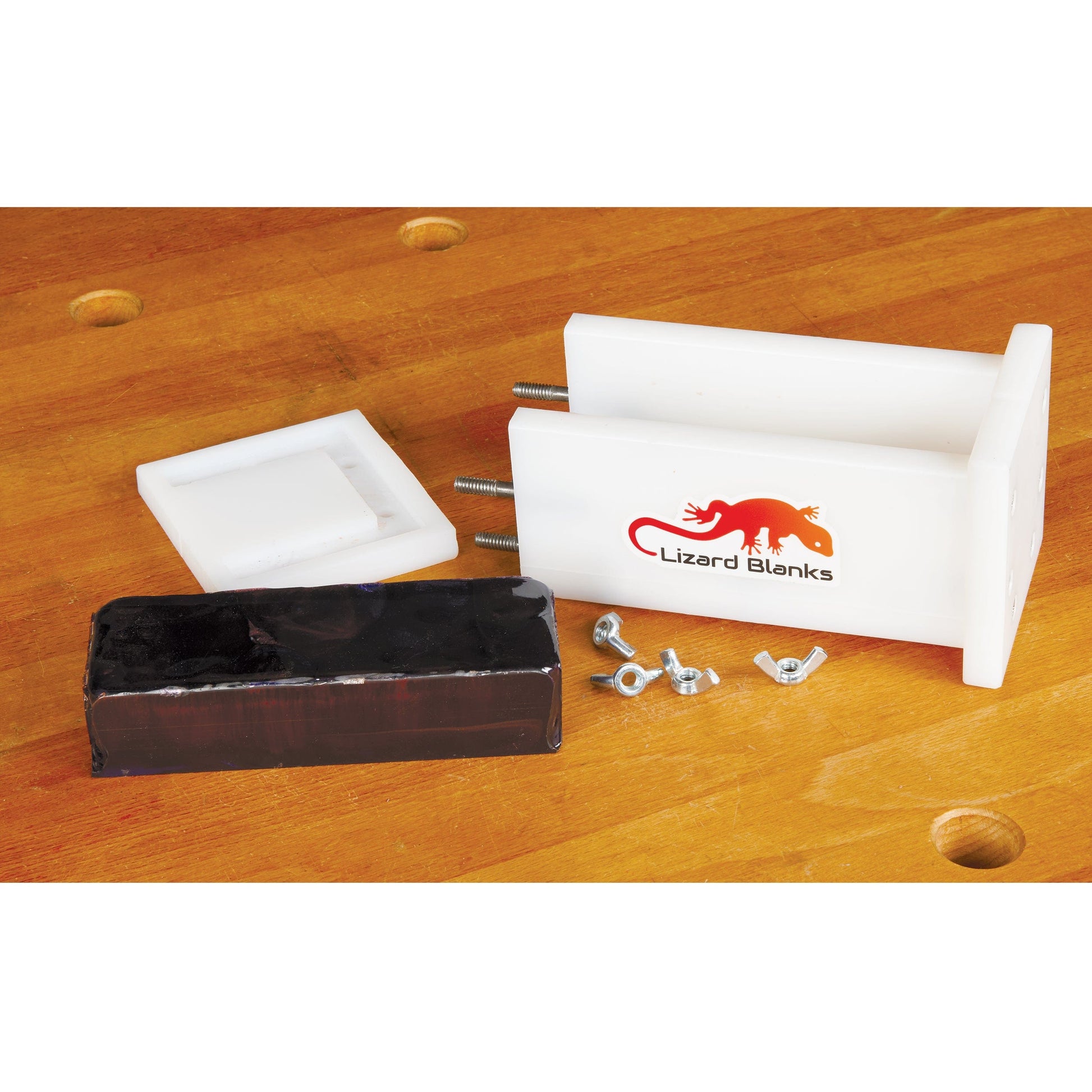 Lizard Blank 2x2x6 GEN 2 Knife Block Mold alt 5