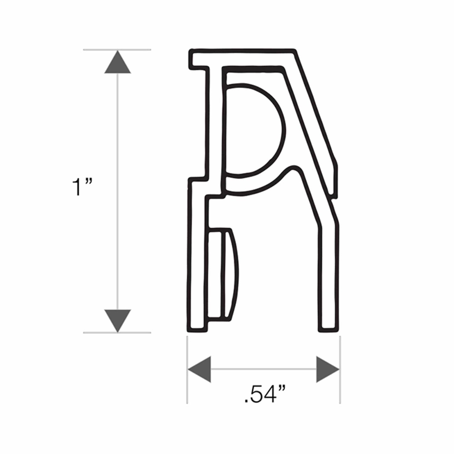 Mini Floating Shelf Bracket - 30" alt 0