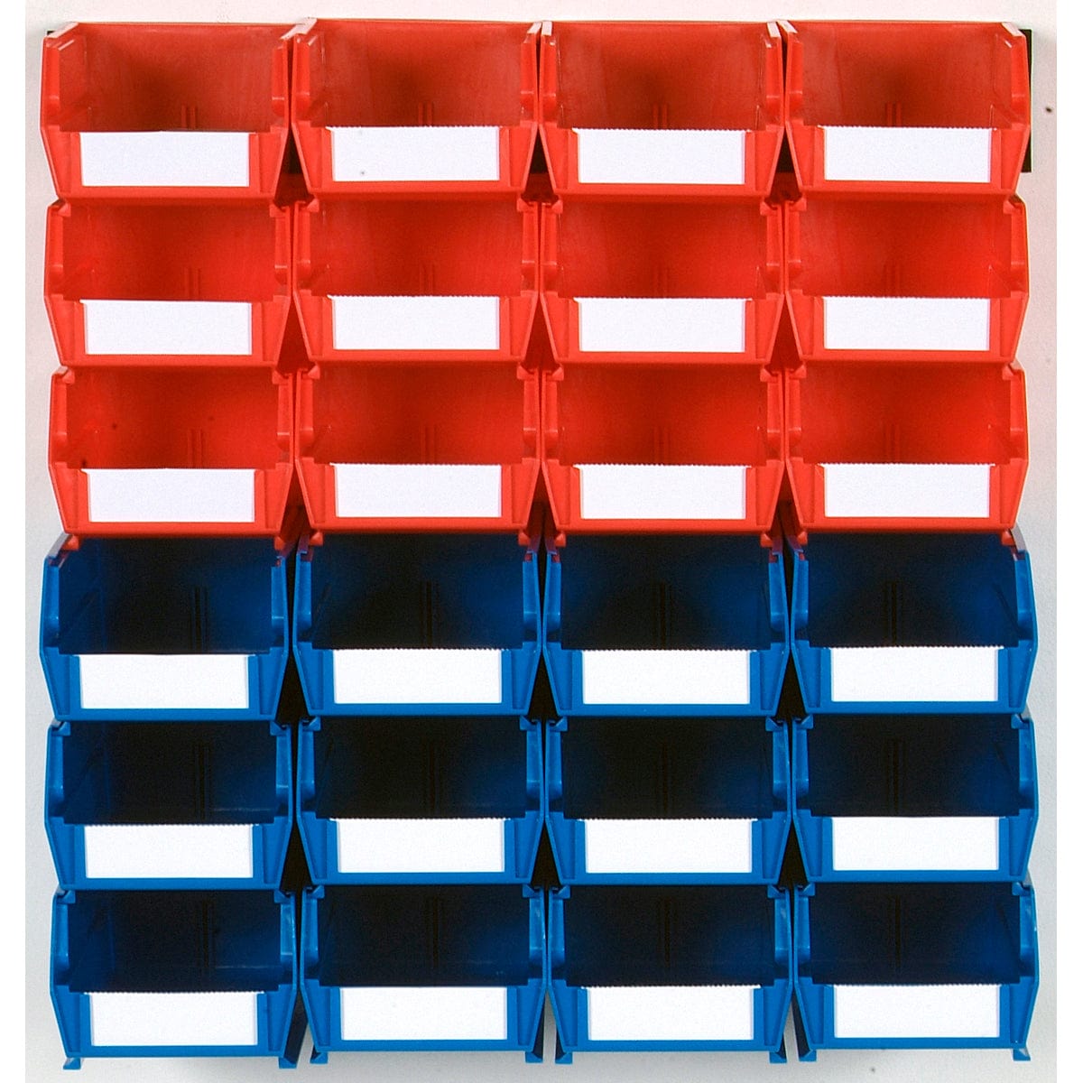 26pc. Wall Storage Unit - Red & Blue alt 0