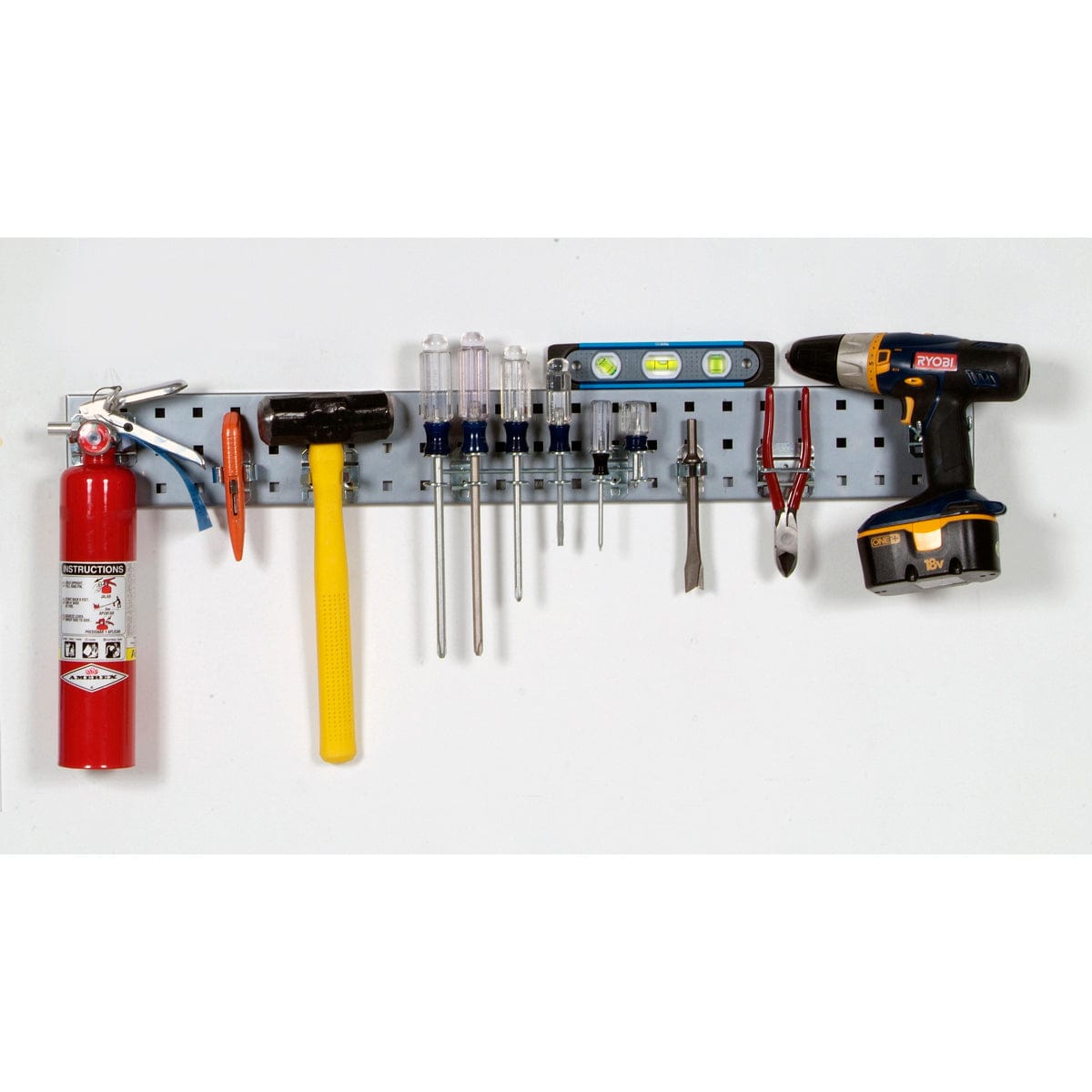 Silver Tool Pegboard Kit alt 0
