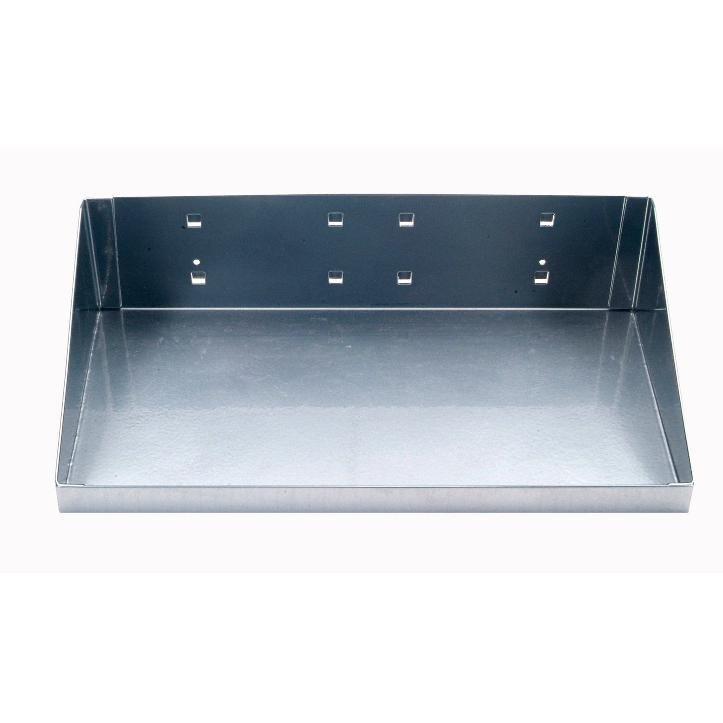 12" W x 6" D Silver Steel Shelf for LocBoard alt 0