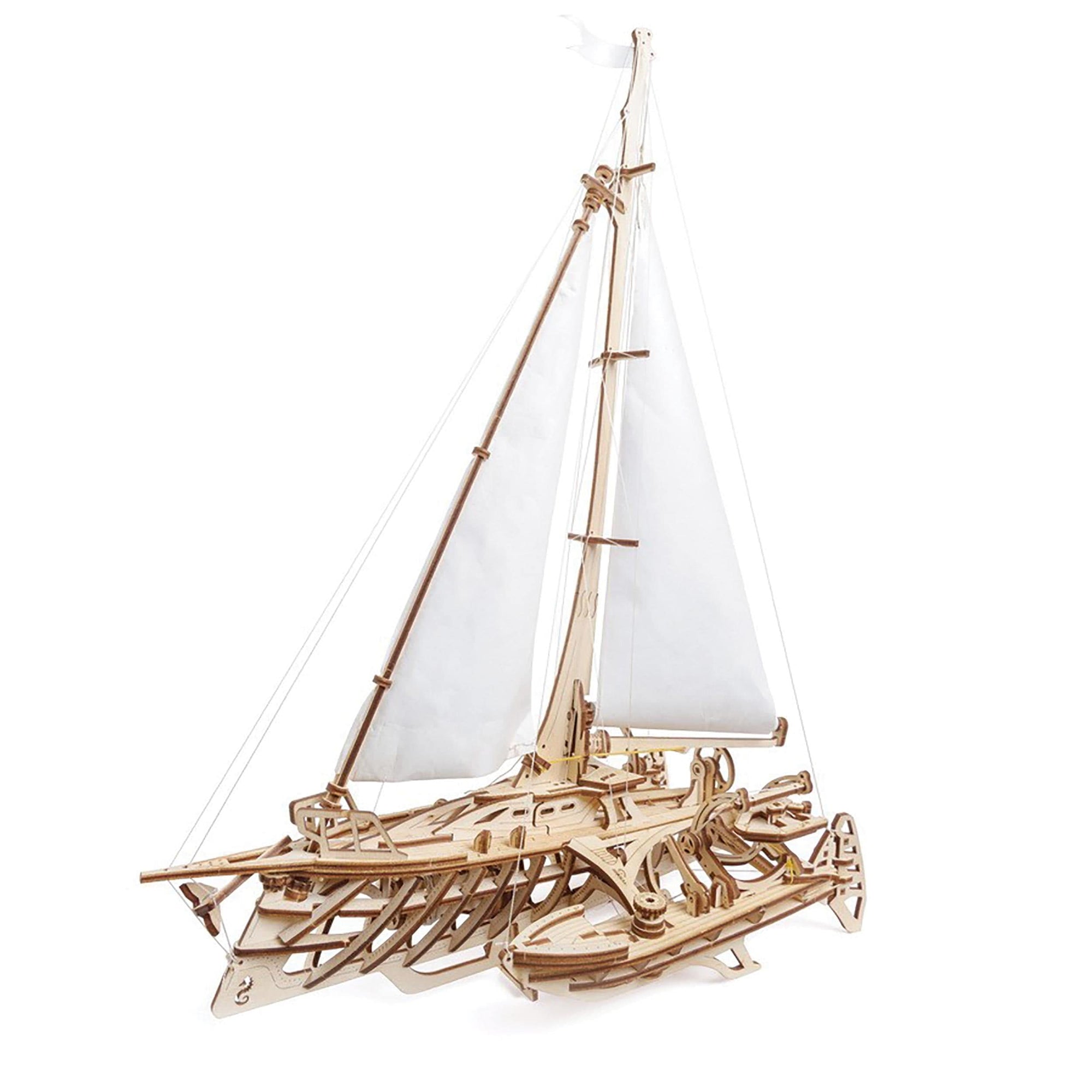 Trimaran Merihobus Sailboat Model Kit alt 0