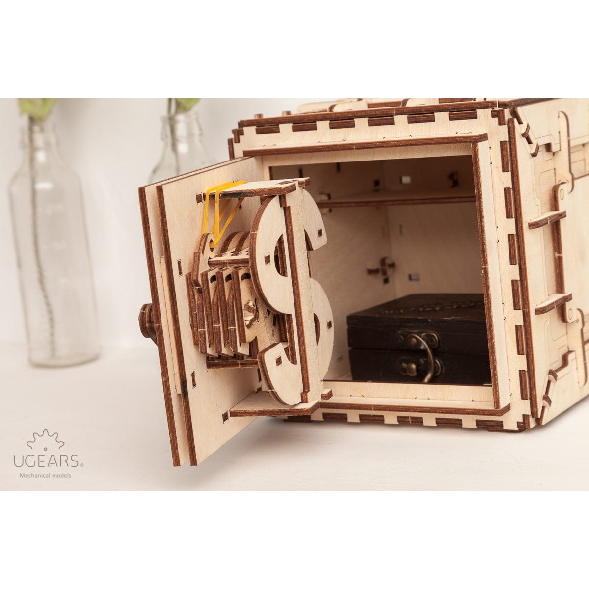 3-Digit Combination Lock Safe Model Kit alt 0