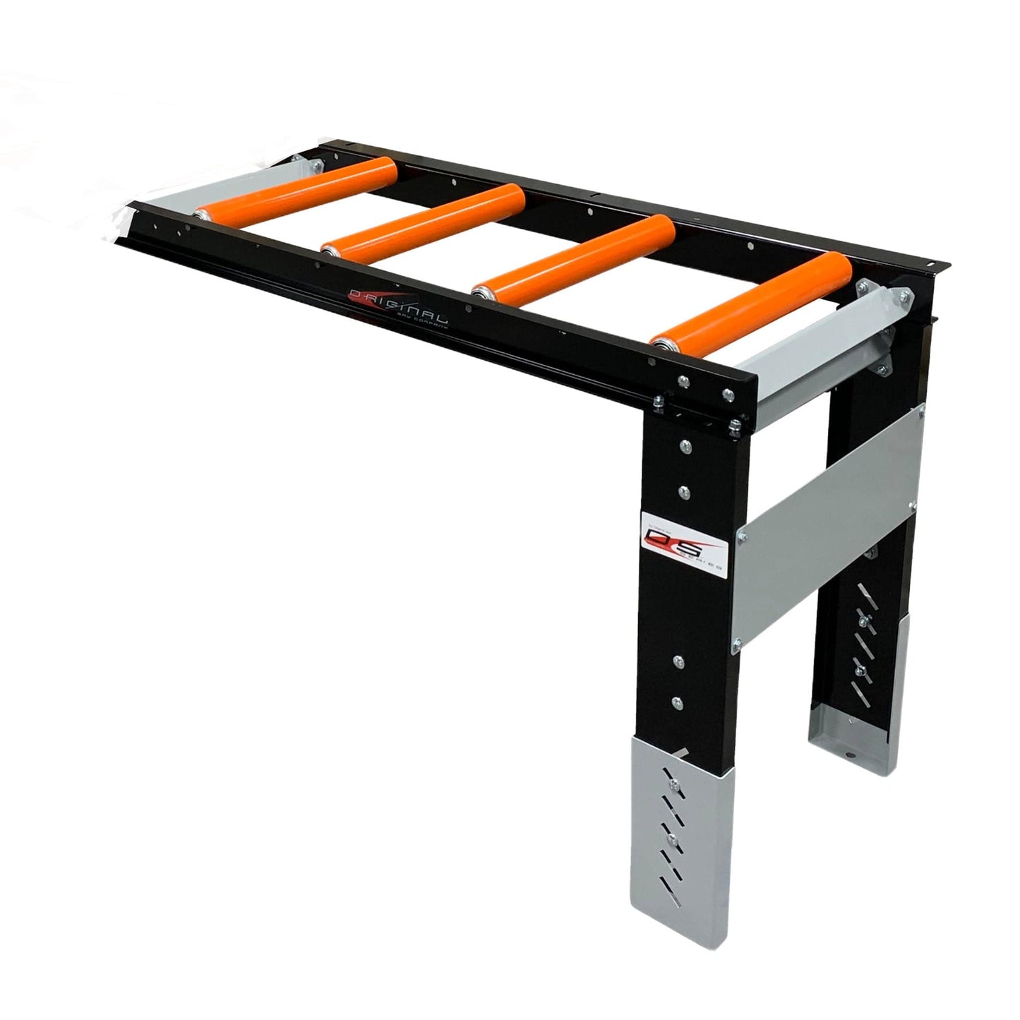 Roller Table Extension 4' x 22" Kit - 4 rollers - 12” Apart alt 0