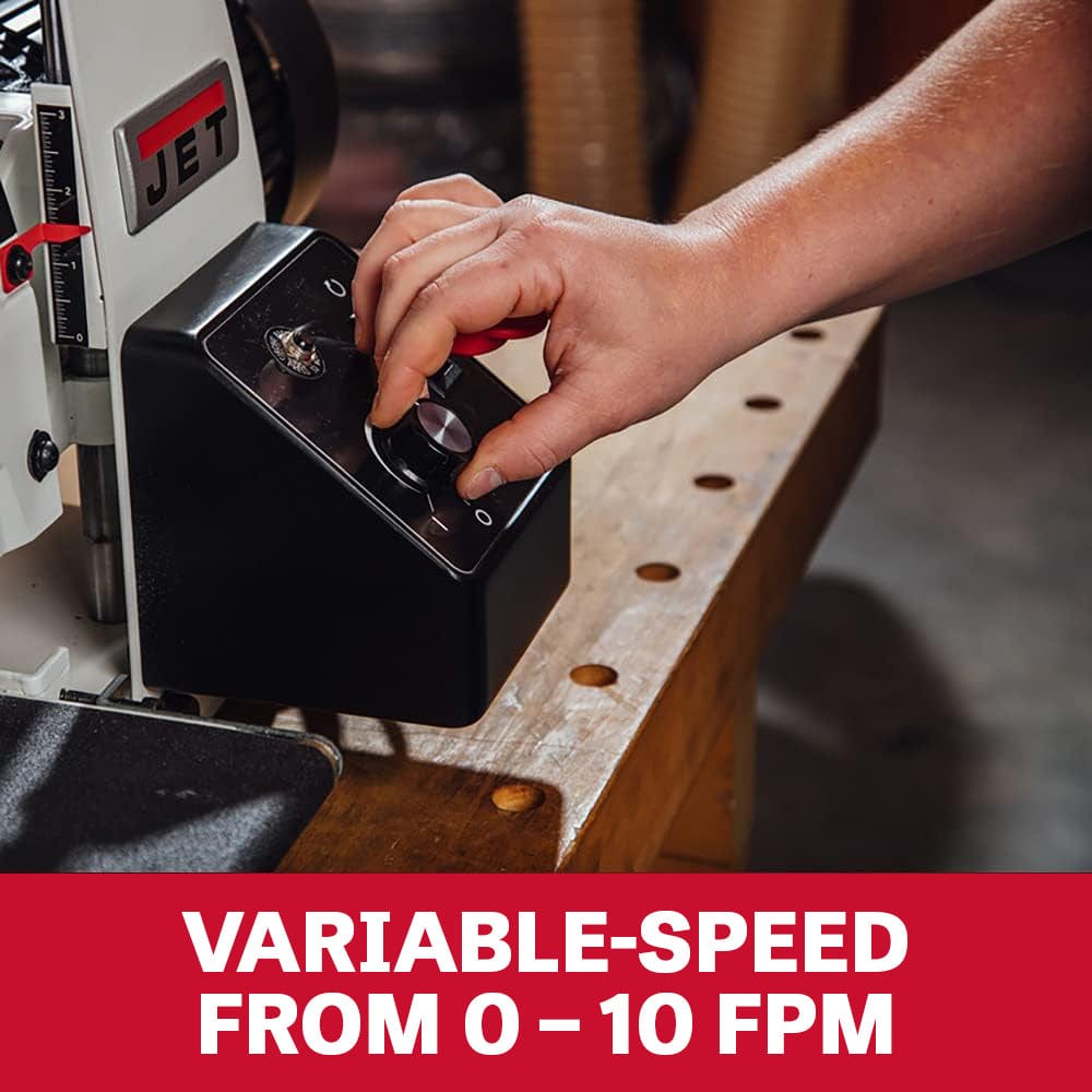 10" Benchtop Drum Sander - 1 HP 1 PH 115V - JWDS-1020