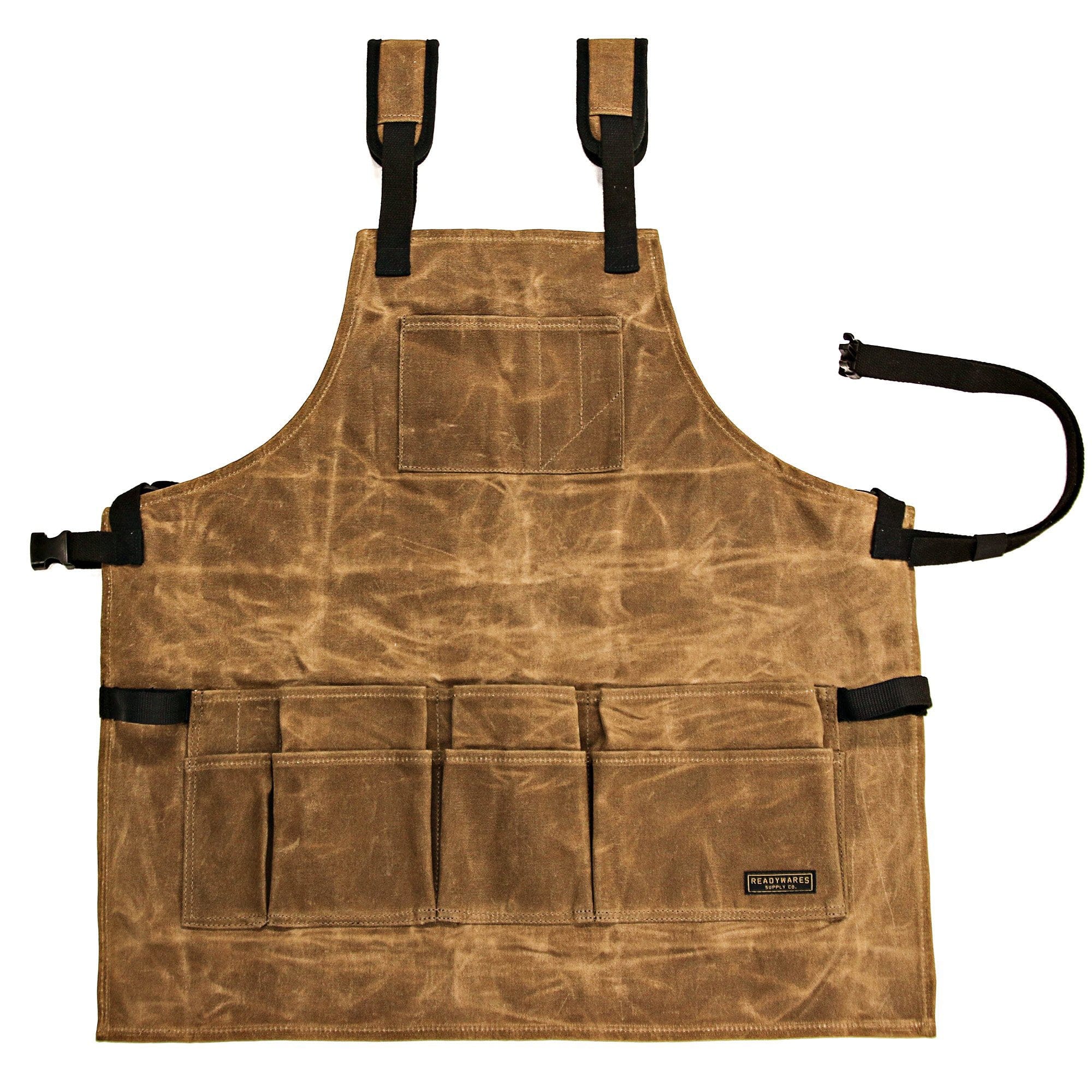 Readywares Waxed Canvas Tool Apron, Carpenter Apron, Woodworking Apron