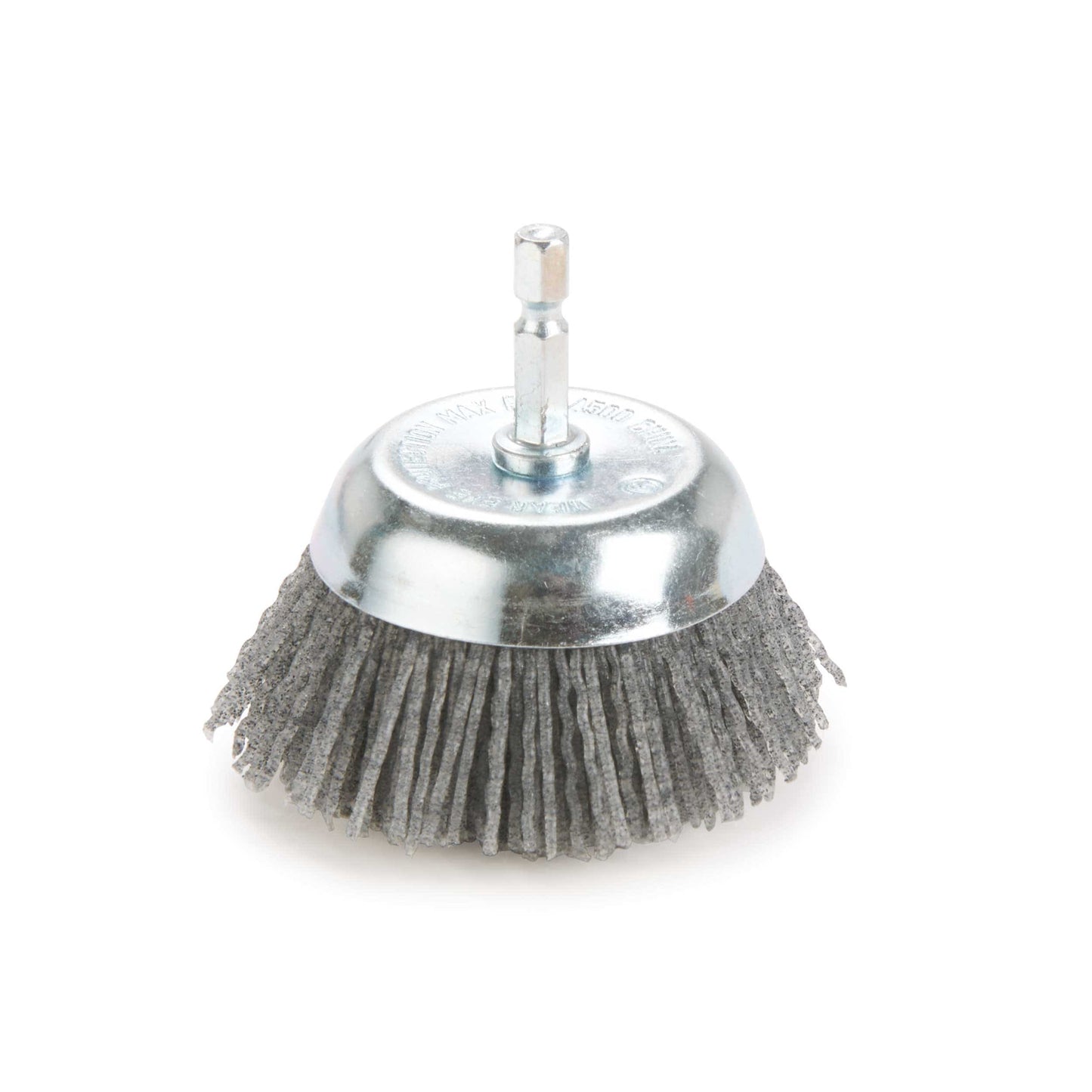 2.5" Nyalox Cup Brush 80Grit (Gray) alt 1