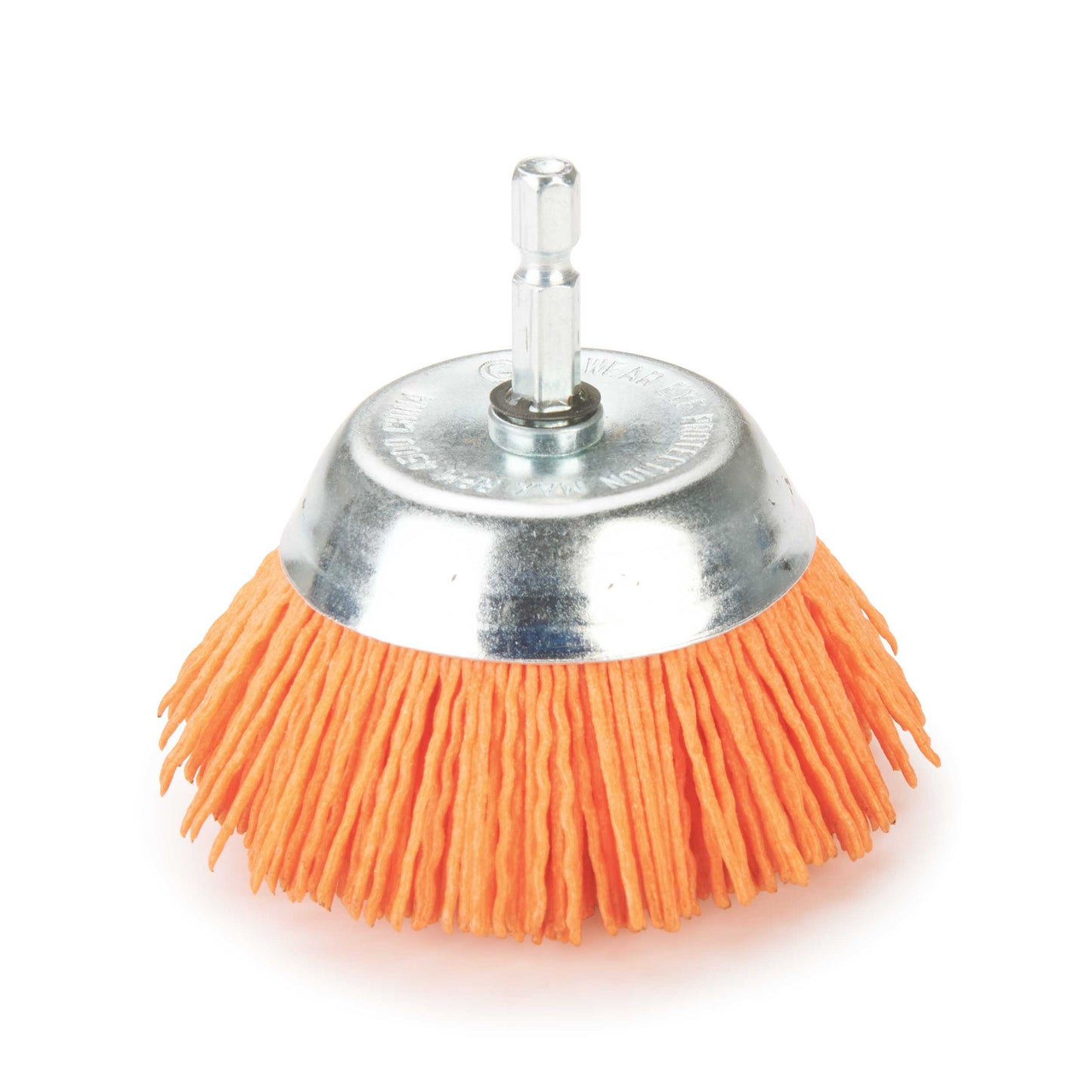 2.5" Nyalox Cup Brush 120Grit (Orange) alt 1