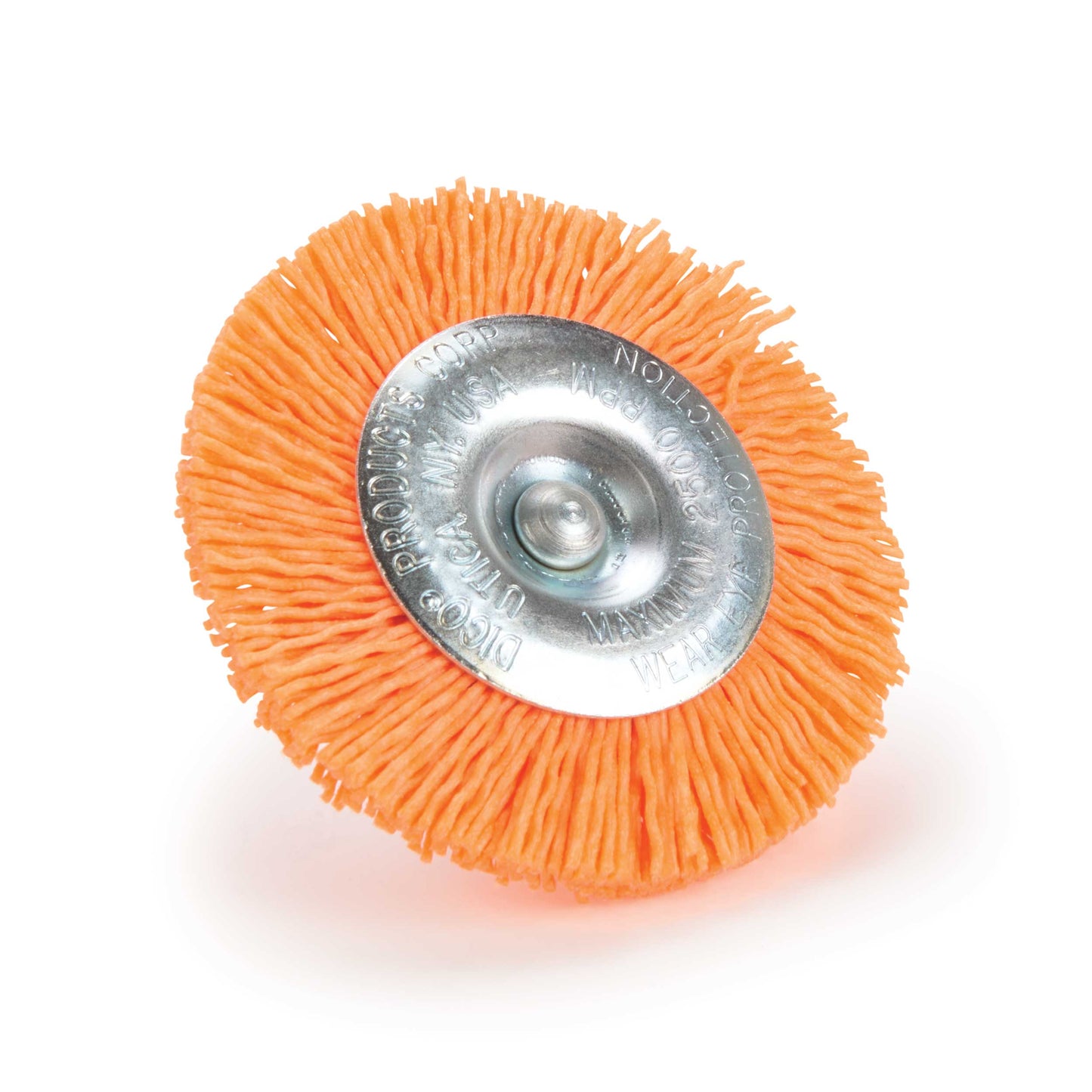 3" Nyalox Wheel Brush 120Grit (Orange) alt 0