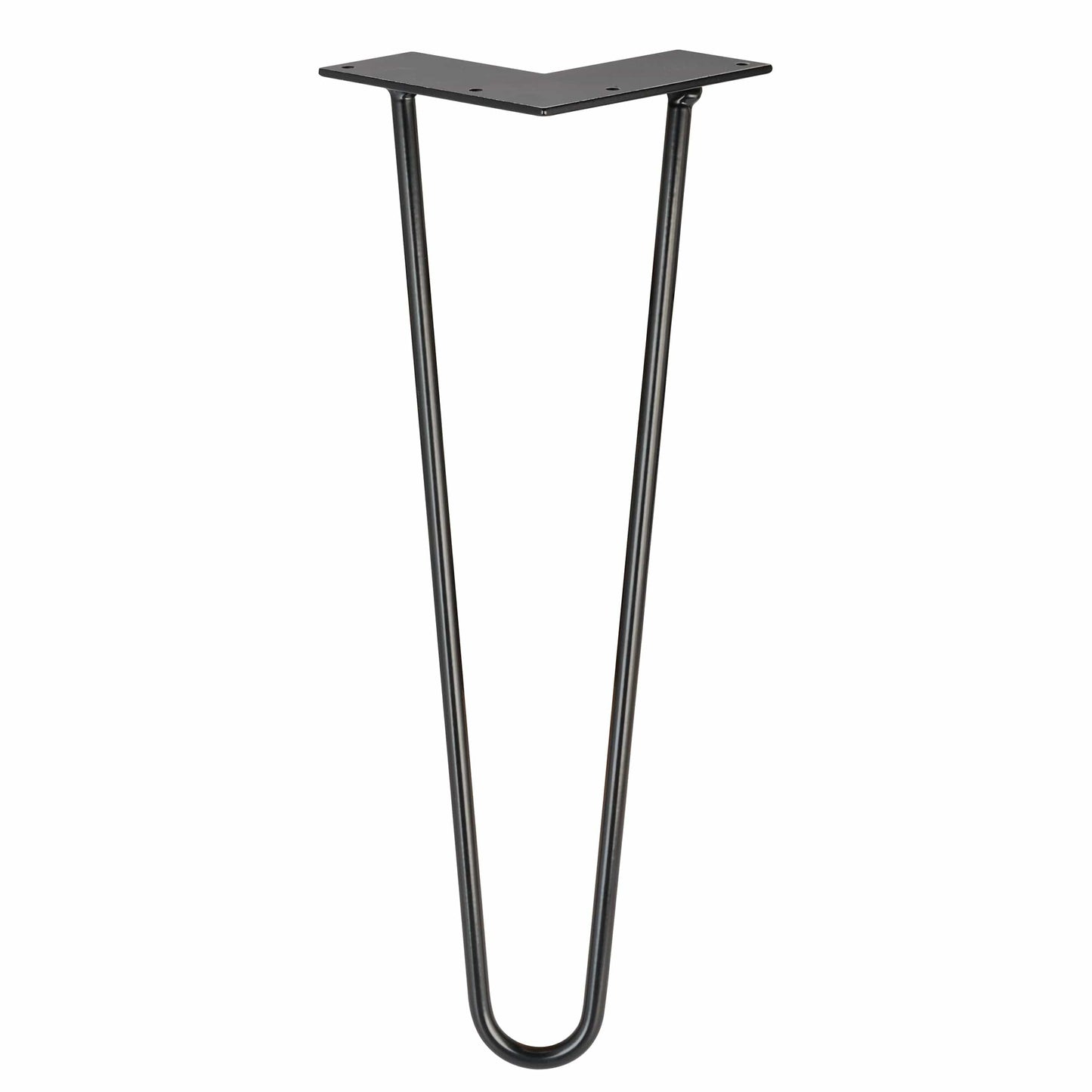 2-wire Hairpin Leg Black 3/8" x 20" alt 0