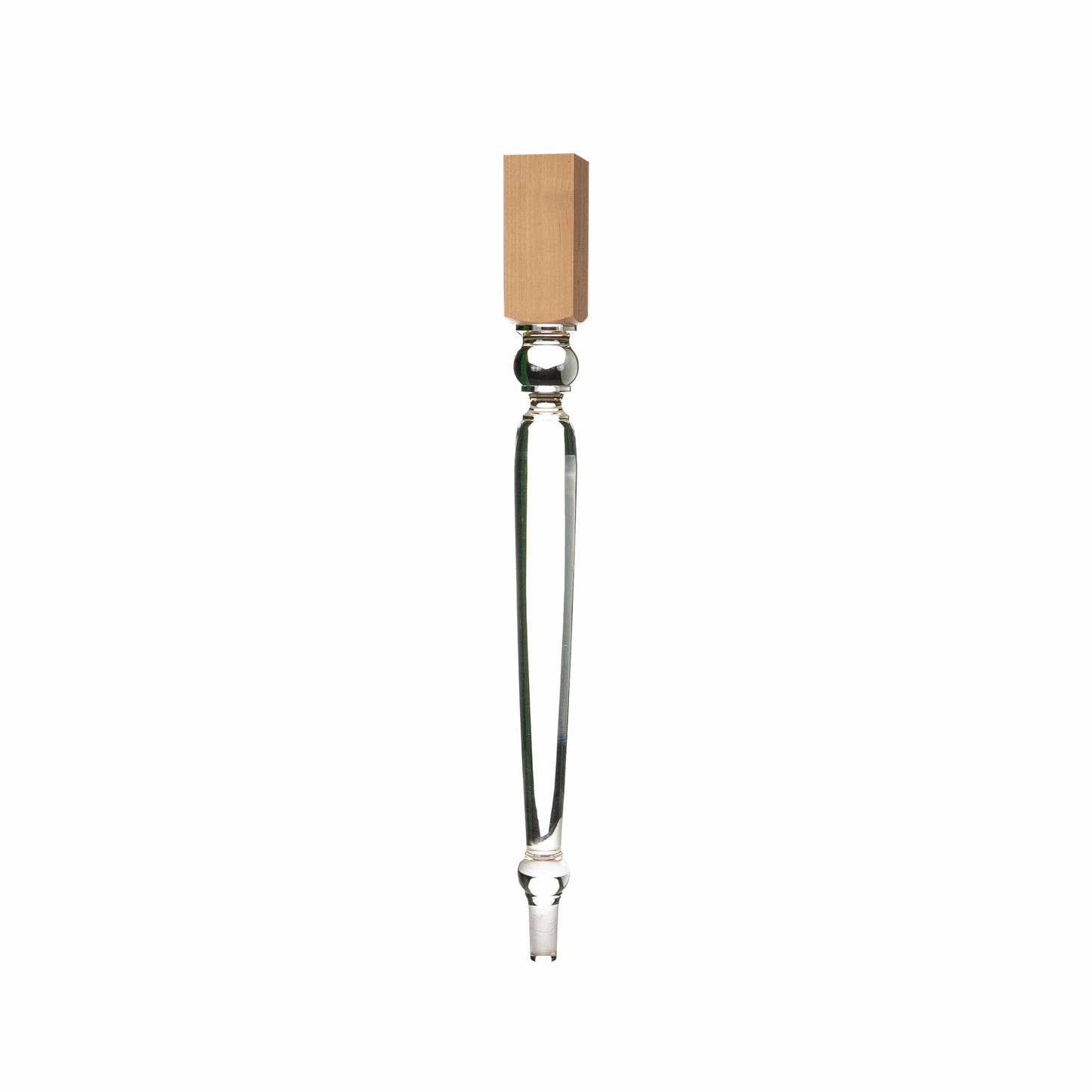 Old English Style Acrylic Island Leg Cherry alt 0
