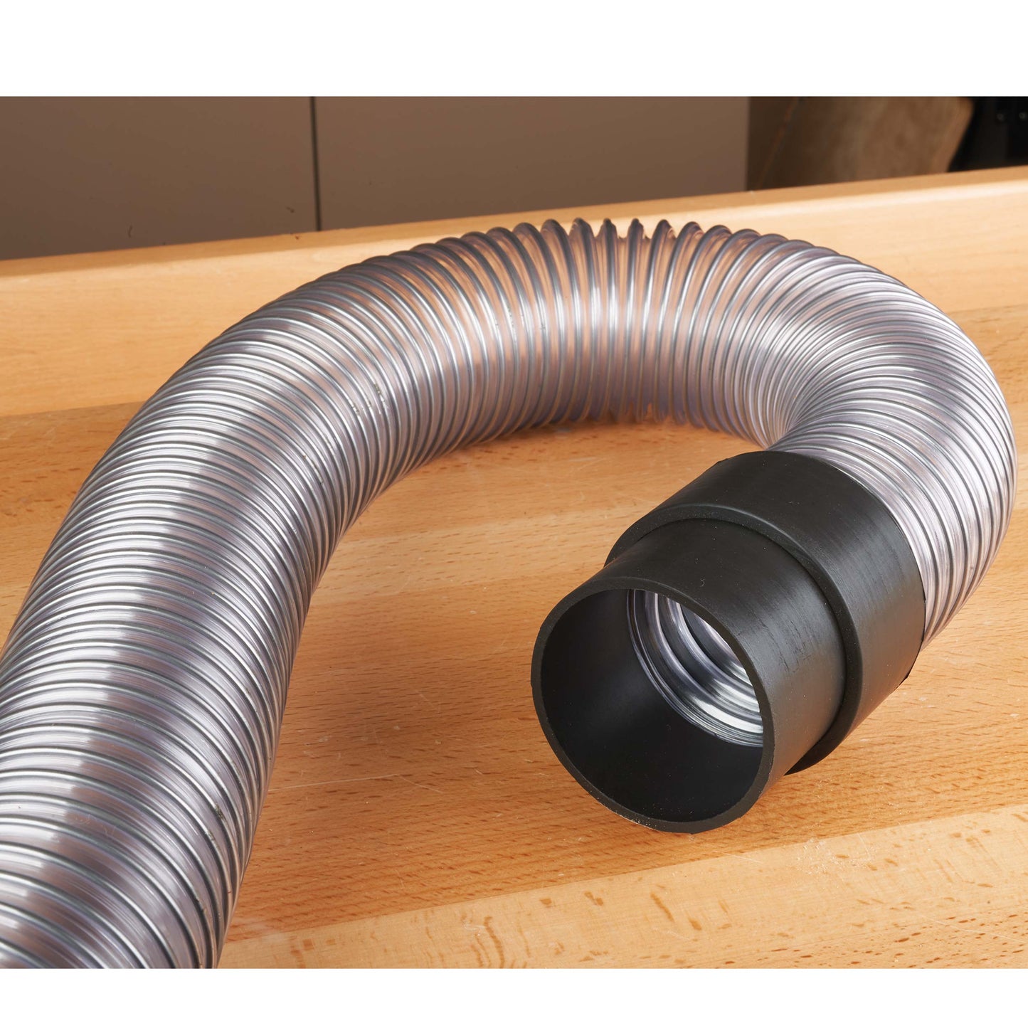 2-1/2" Flexible Hose End Cuff Fitting for Dust Collection System alt 0