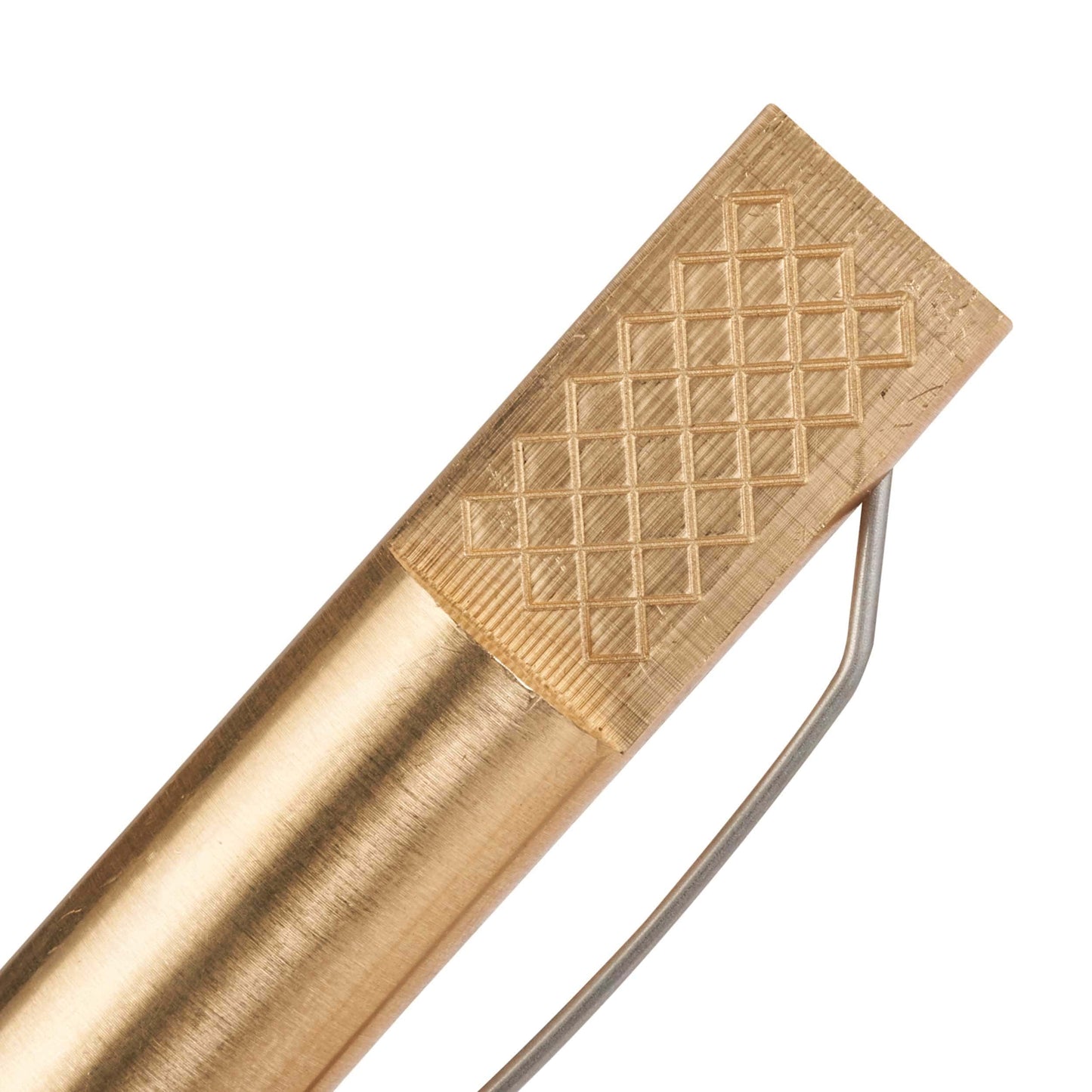 Brass Bench Dogs - 4-3/8" x 3/4" - Pair alt 0