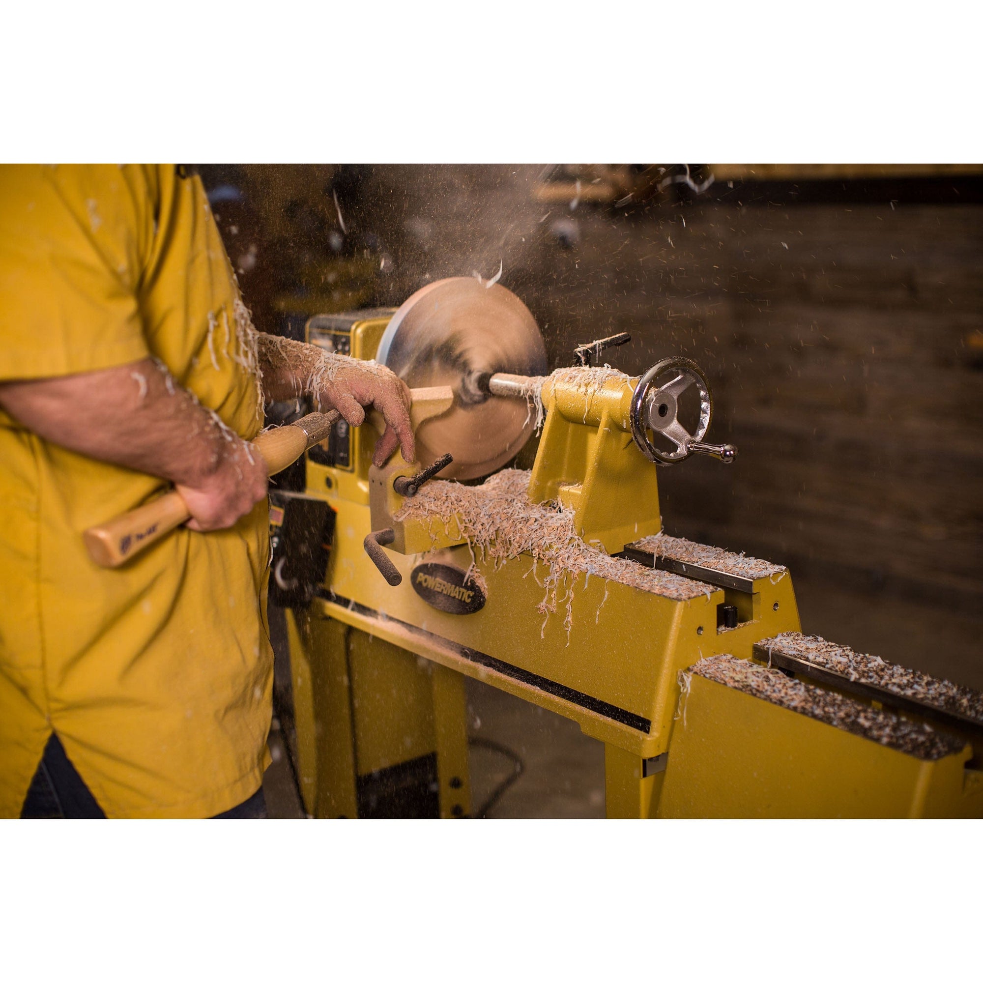 14" x 20" Benchtop Woodworking Lathe - 1 HP 1 Ph 115V - PM2014 alt 0