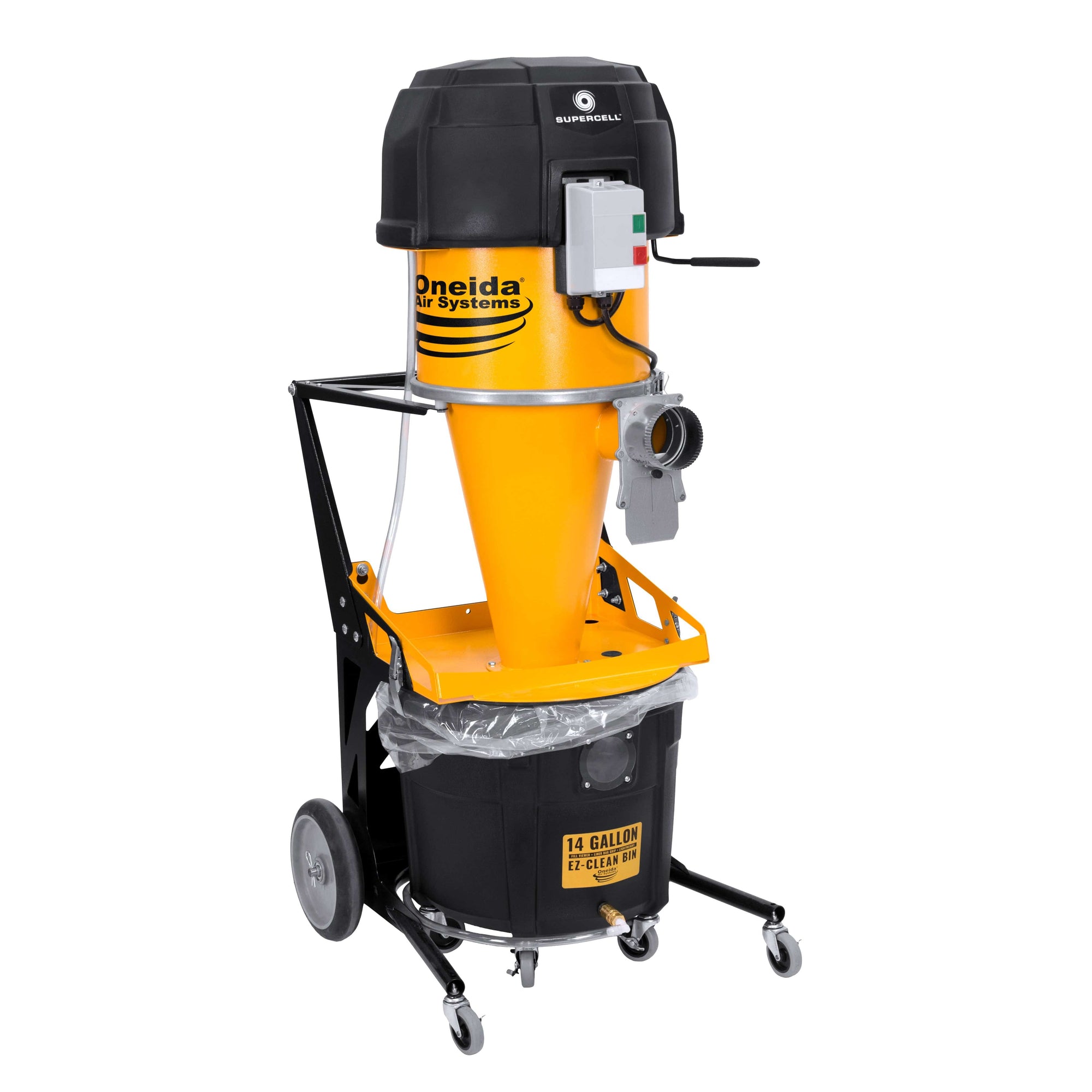 Supercell Mobile High Pressure Dust Collector - 14 Gallon alt 0