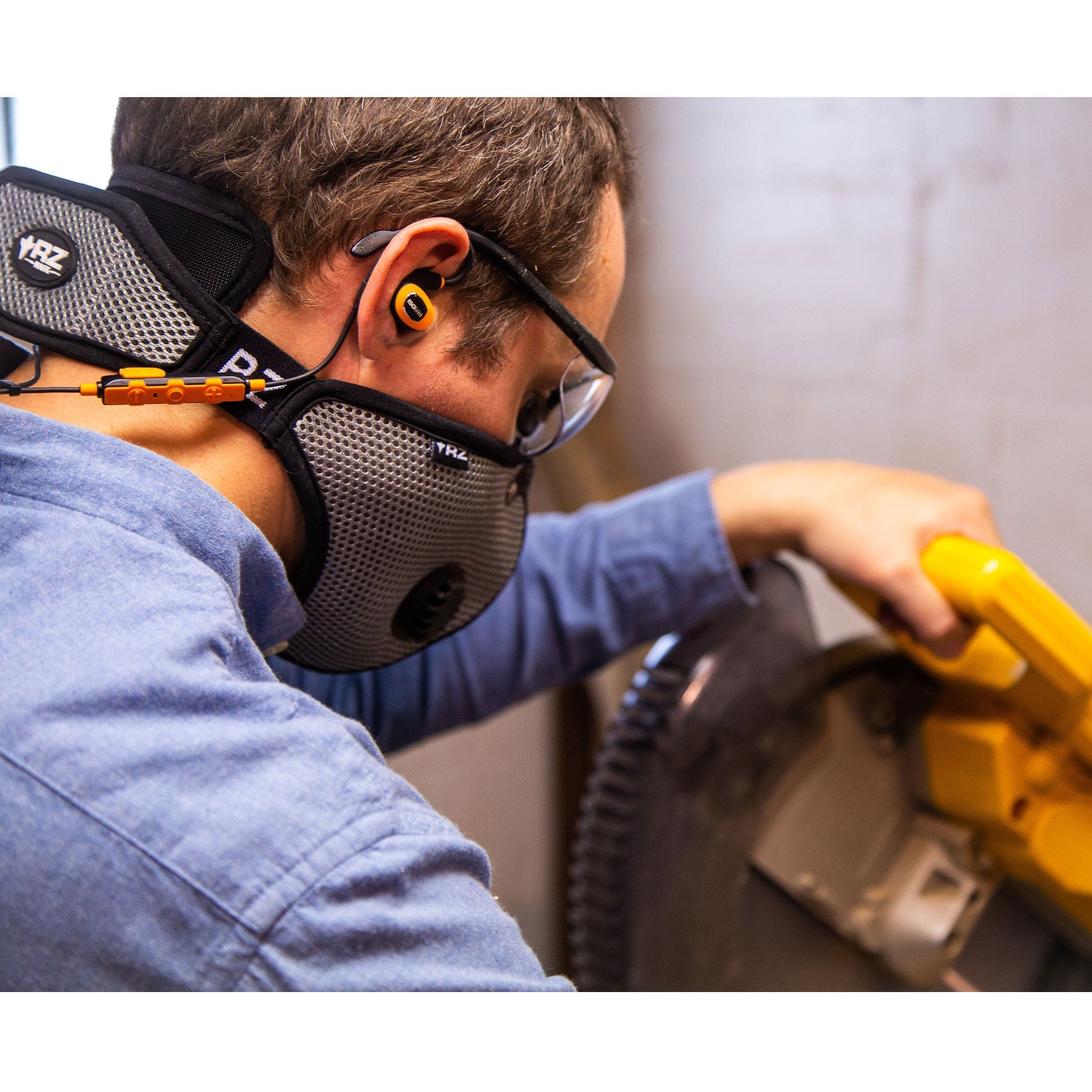 PRO 2.0 Bluetooth Noise-Isolating Safety Earbuds - Orange/Black alt 0