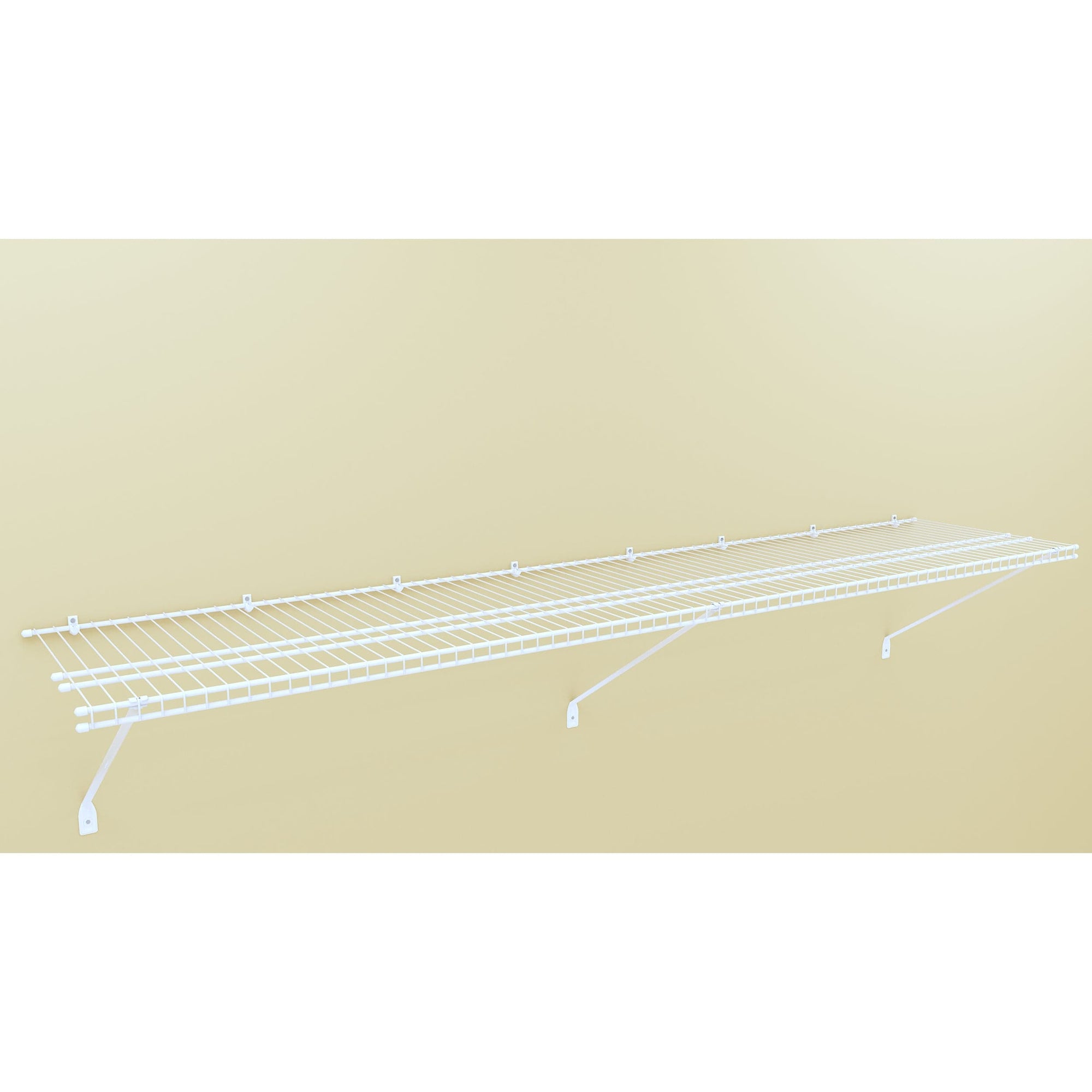 Wire Shelf Kit 72" W x 16" D, White alt 0