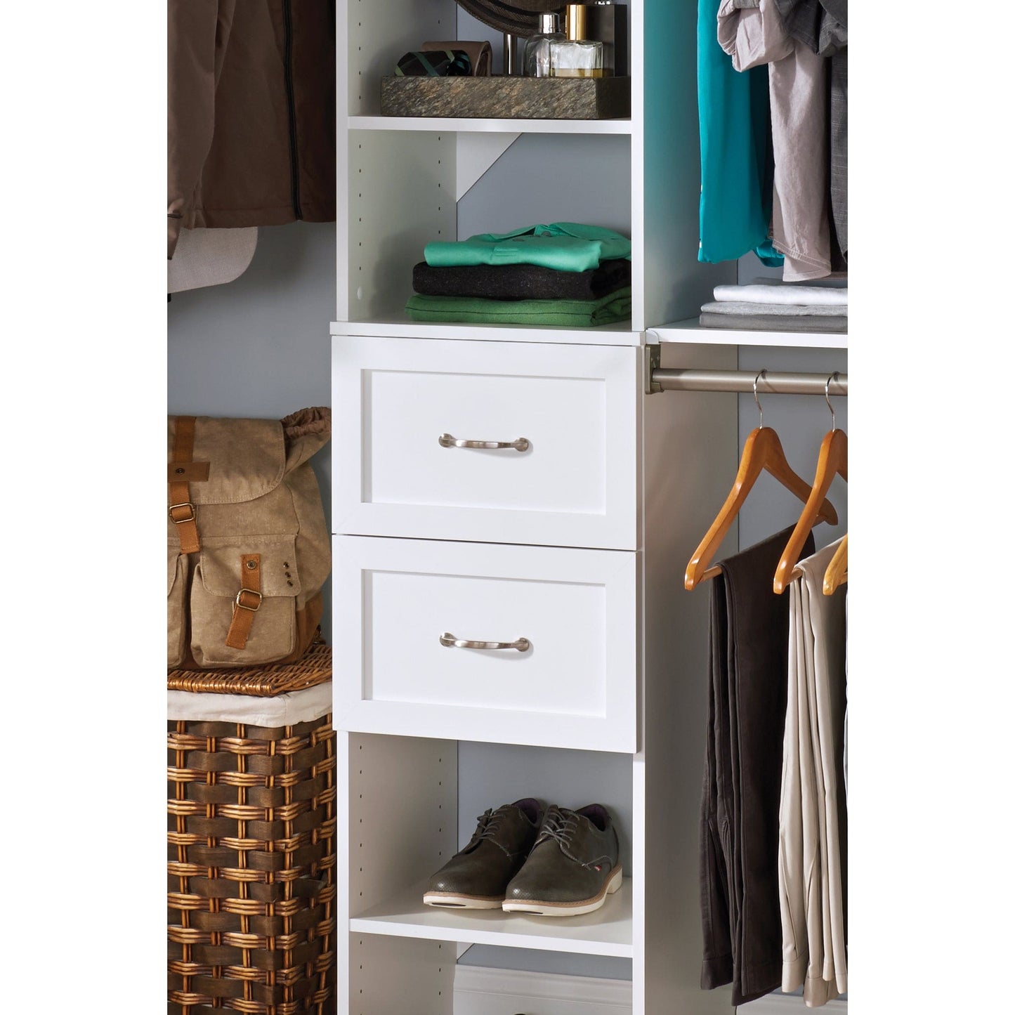 SuiteSymphony 16" W x 10" H Drawer, Pure White alt 0