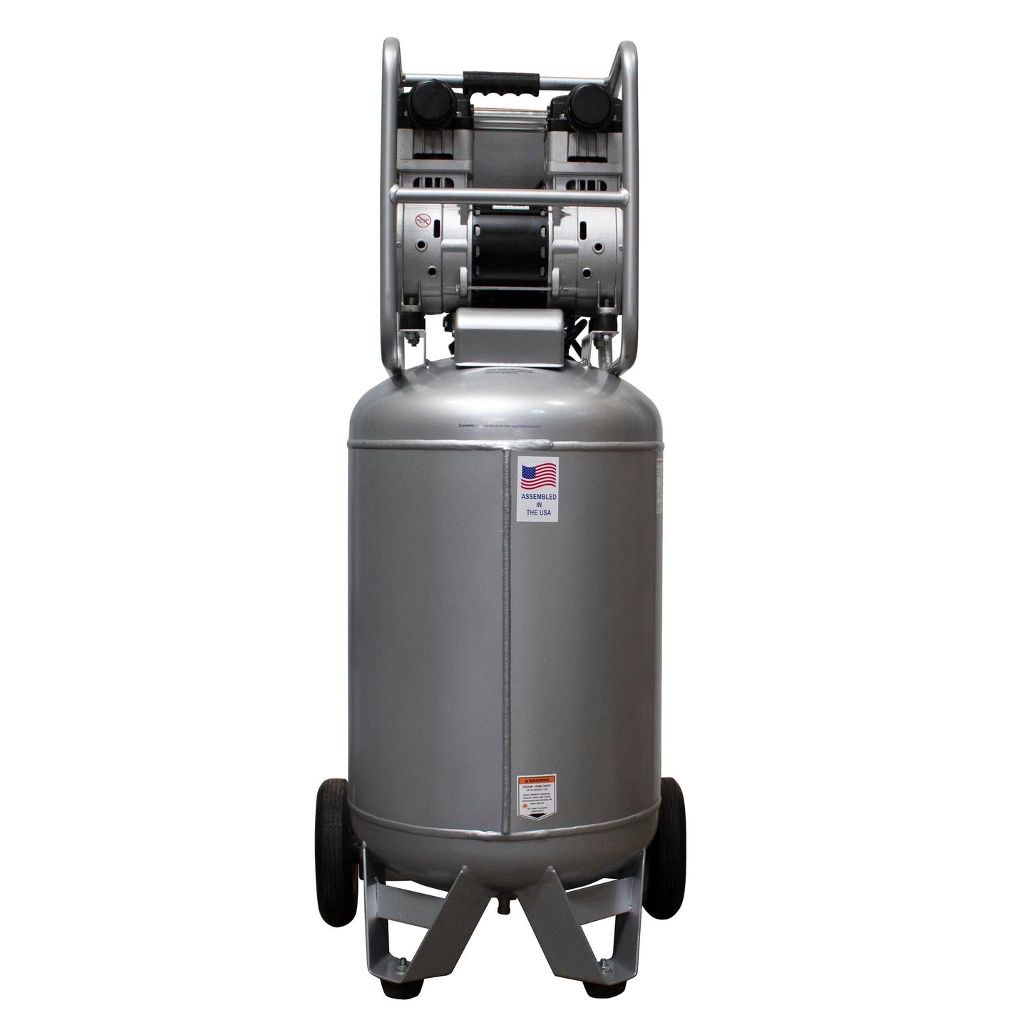 2HP 20 Gallon Oil-Free Steel Tank Air Compressor alt 0