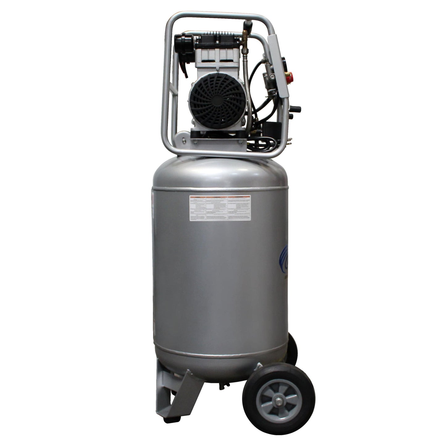 2HP 220V 20 Gallon Oil-Free Steel Tank Air Compressor alt 0