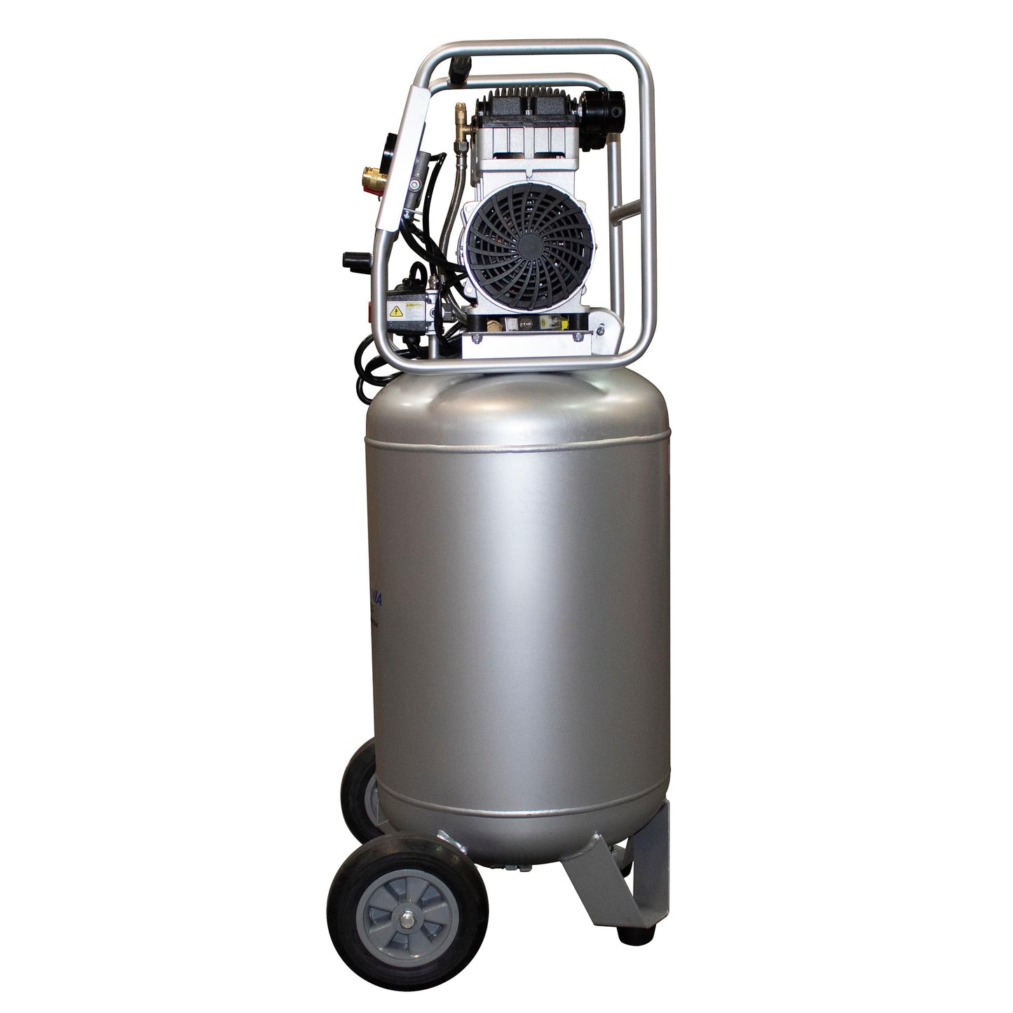 2HP 220V 20 Gallon Oil-Free Steel Tank Air Compressor with Auto Drain Valve alt 0