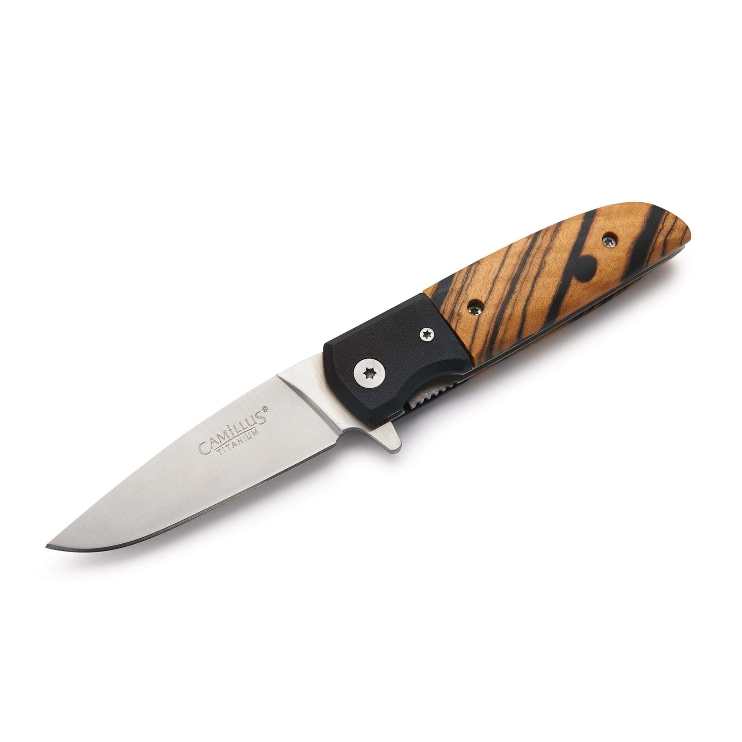 Fulgar Liner Lock Pocketknife for Hunting and Fishing - 6-7/8" - Unfinished Kit alt 0