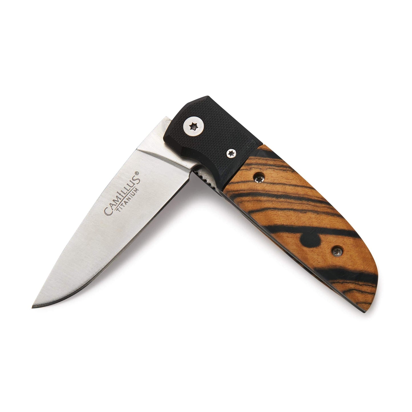 Fulgar Liner Lock Pocketknife for Hunting and Fishing - 6-7/8" - Unfinished Kit alt 0