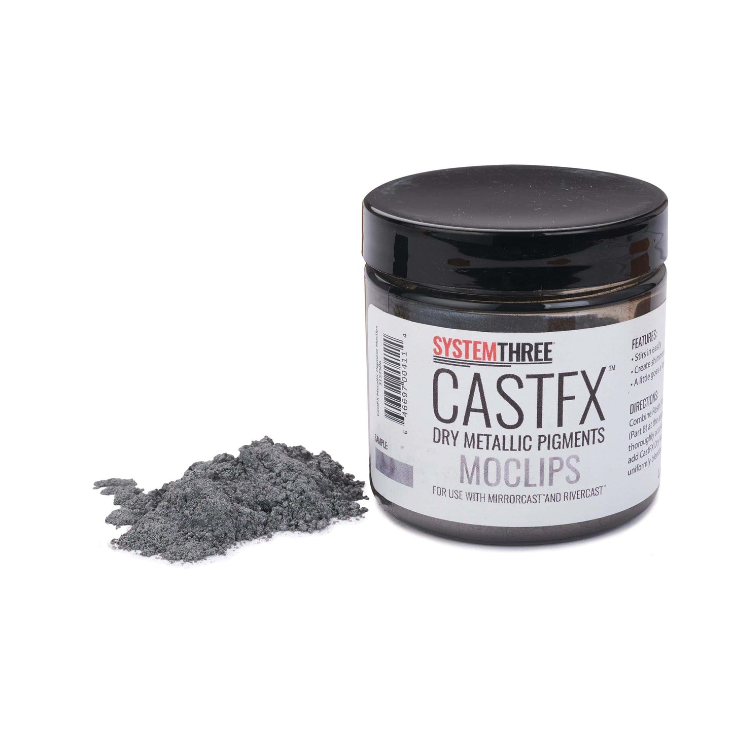 CastFX Dry Metallic Pigment - Moclips - 45g alt 0