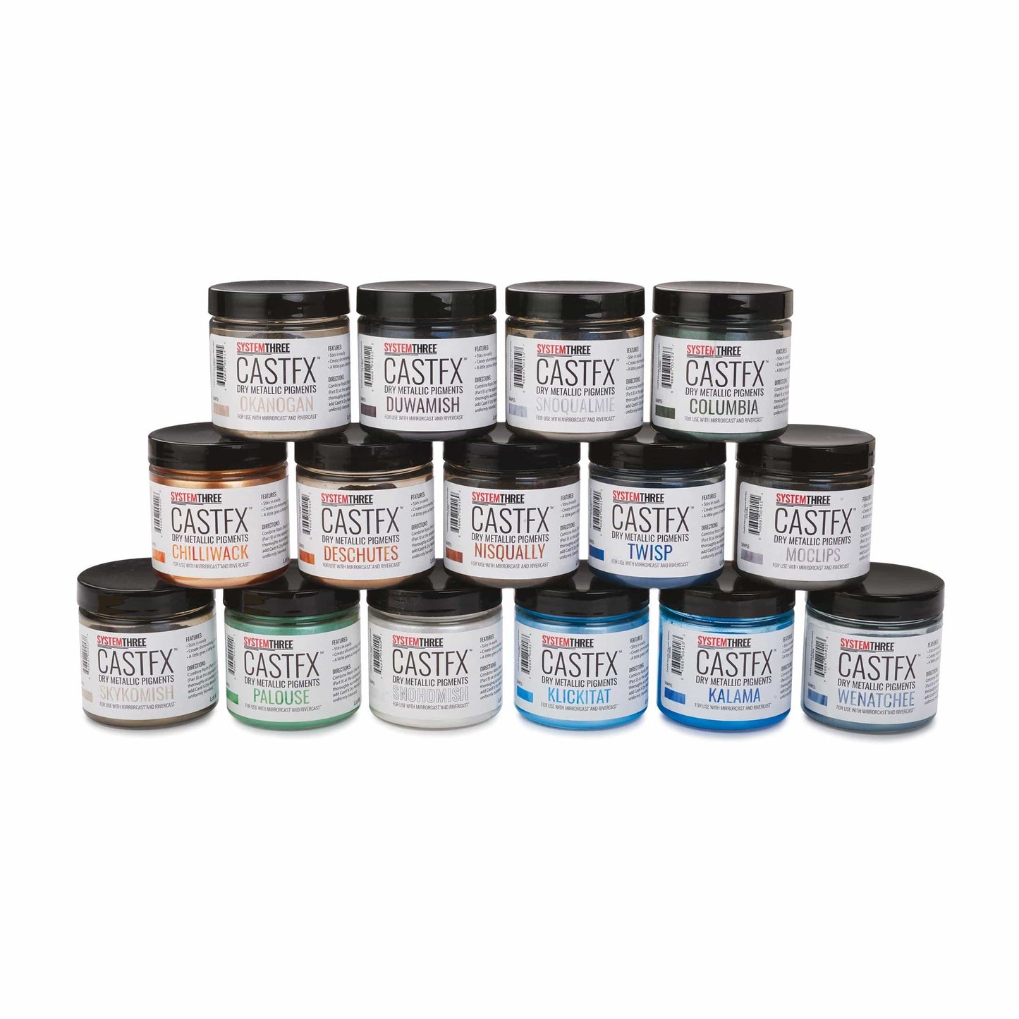 CastFX Dry Metallic Pigment - Moclips - 45g alt 0