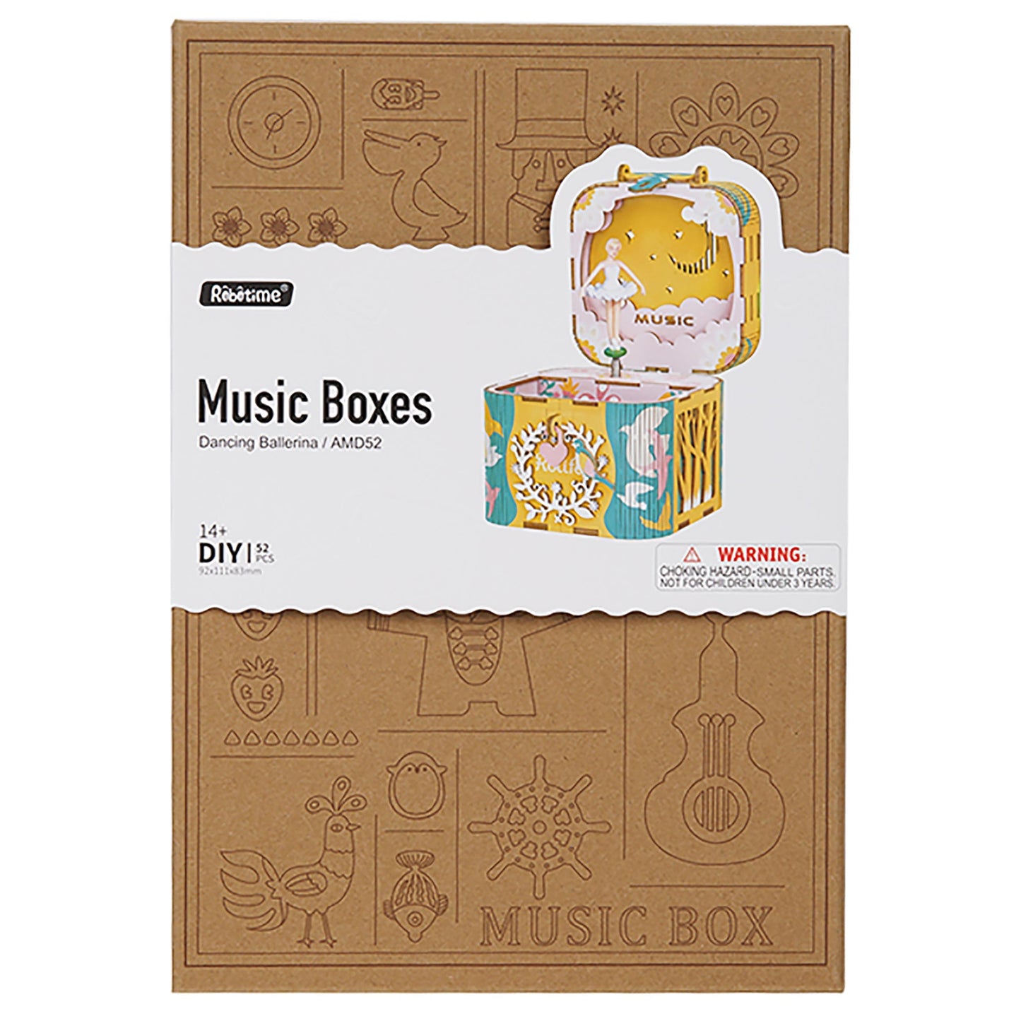 Dancing Ballerina Music Box Kit alt 0