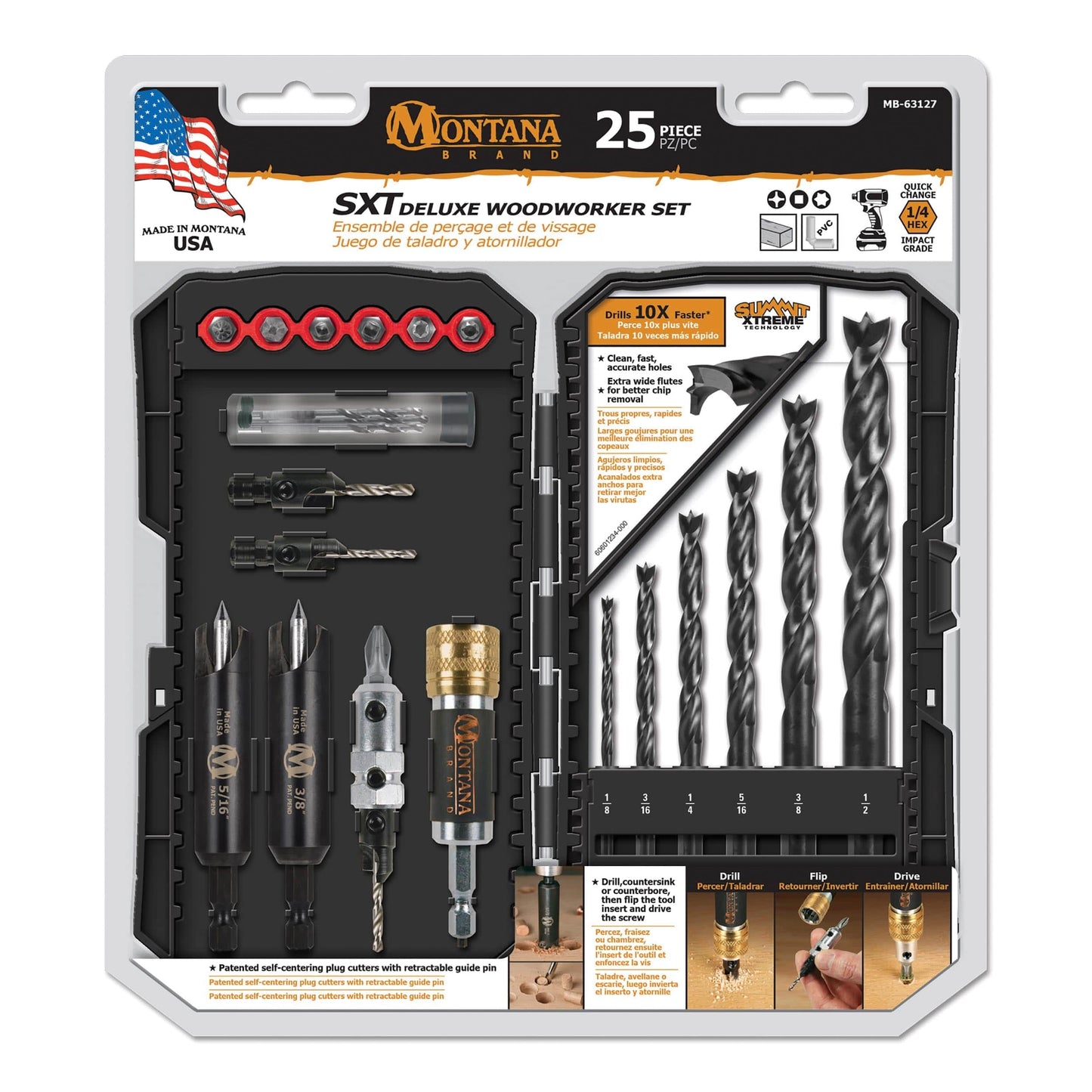 Woodworker's Deluxe Drill & Drive Set - 25 Piece alt 0