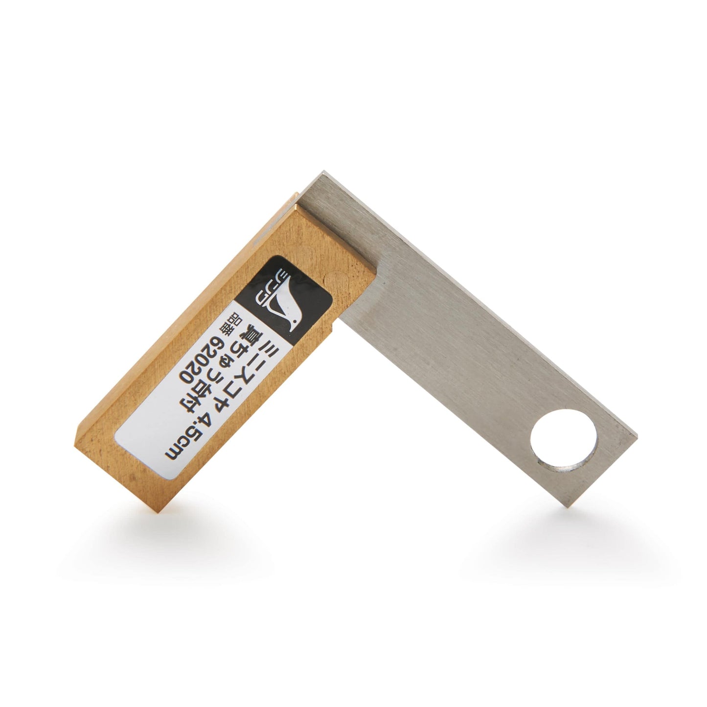 Brass Mini Try Square (4.5cm) alt 2