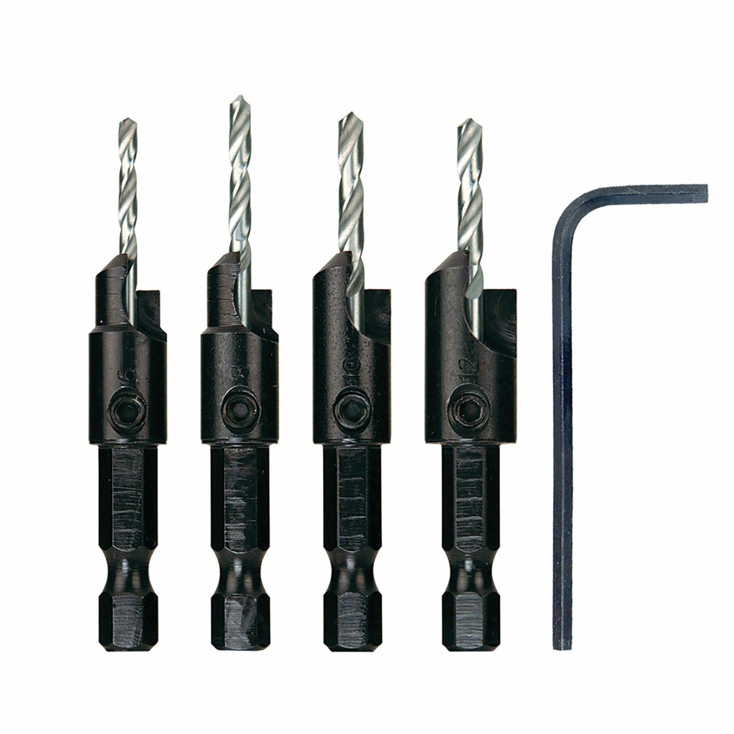 Power Groove Countersinks - 5 Piece alt 0