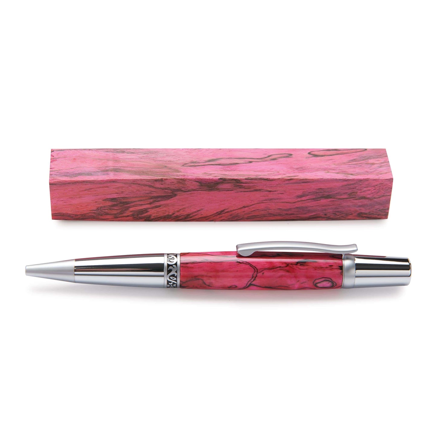 Tamarind Spalted DS Pen Blank Pink alt 0