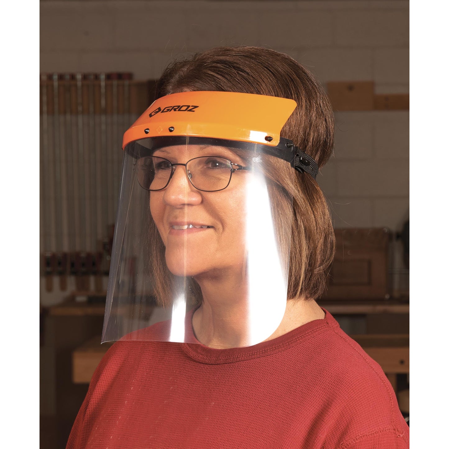 Re-Usable Aerosol Face Shield - 5 Pack alt 0