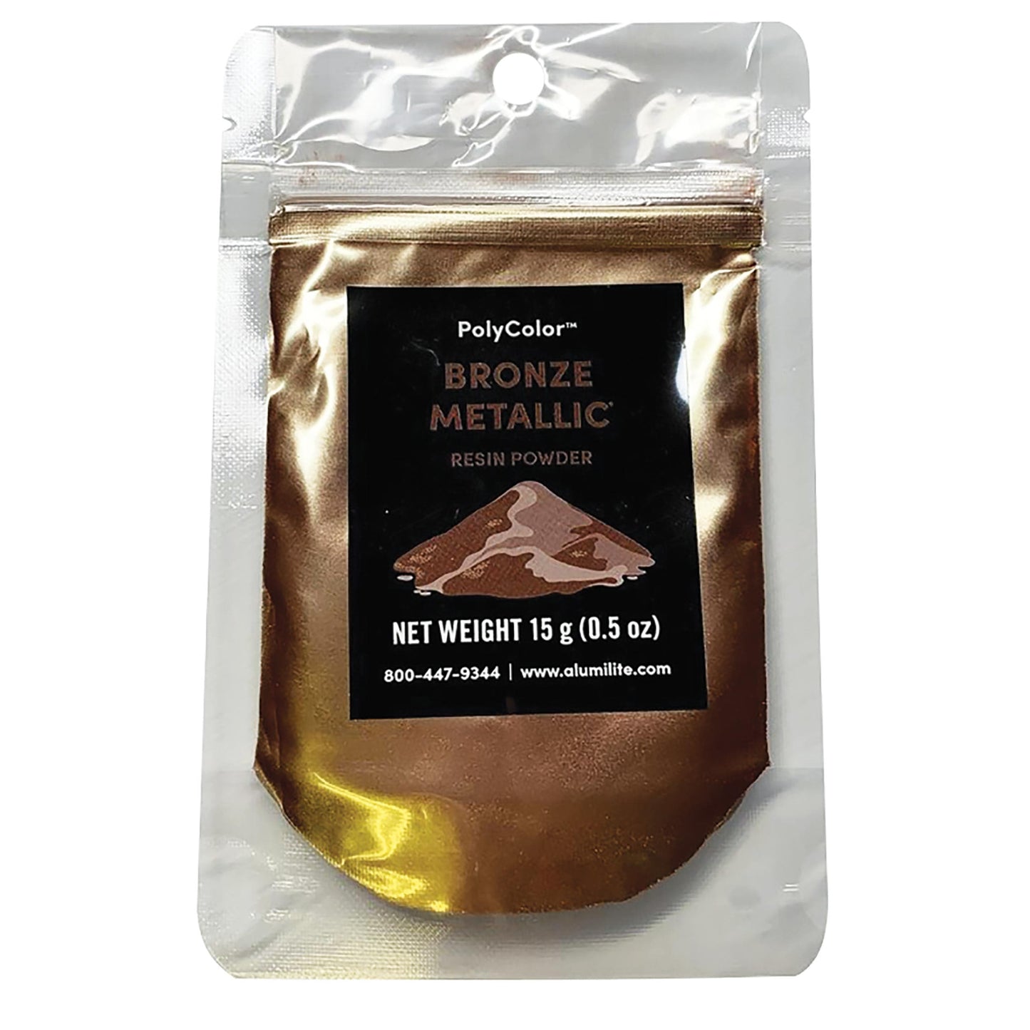PolyColor Resin Powder Bronze Metallic 15-Gram alt 0